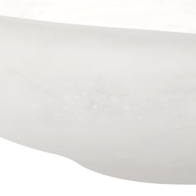 Uttermost Marchena White Bowl - Al Rugaib Furniture