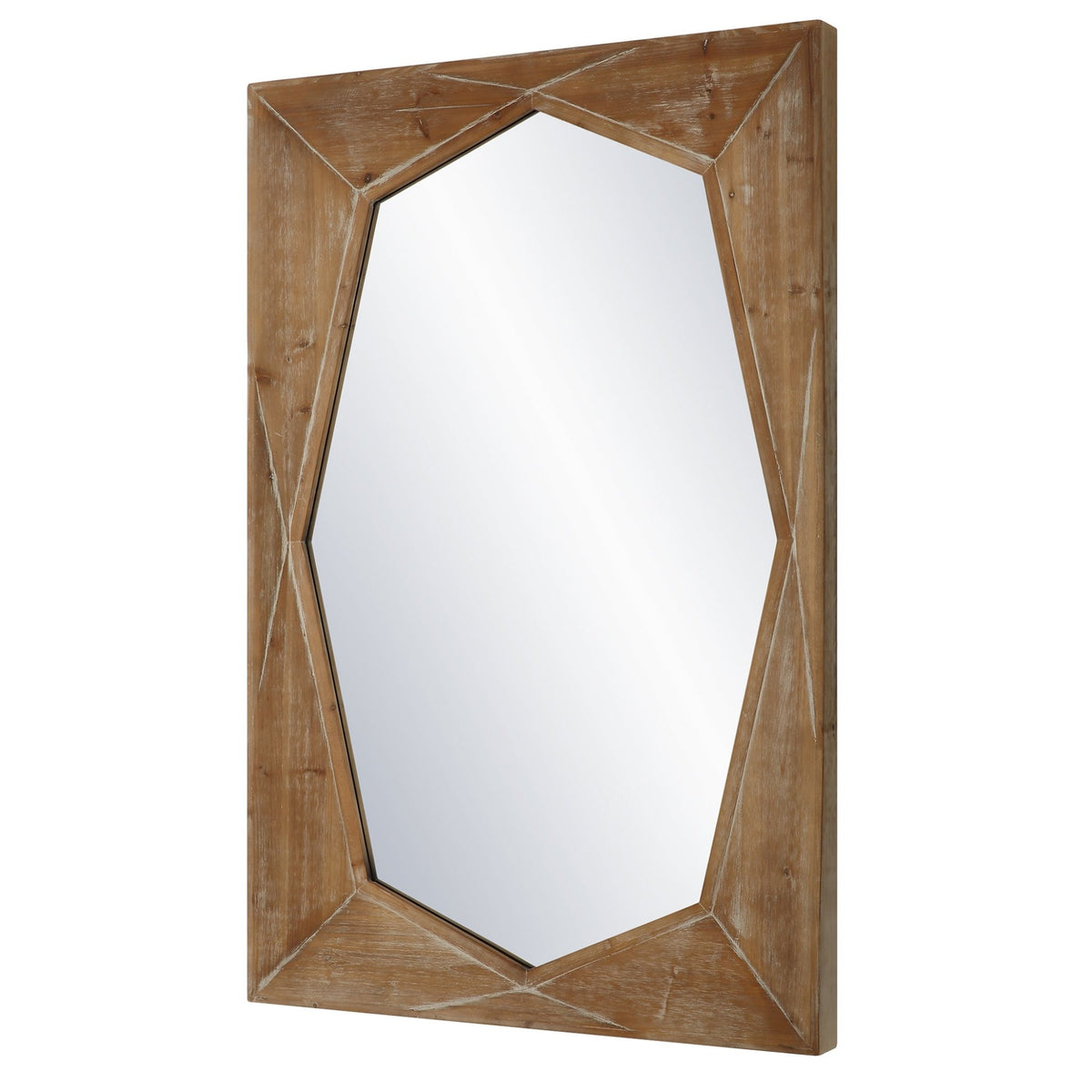 Uttermost Marquise Natural Wood Mirror Table Decors| Uttermost