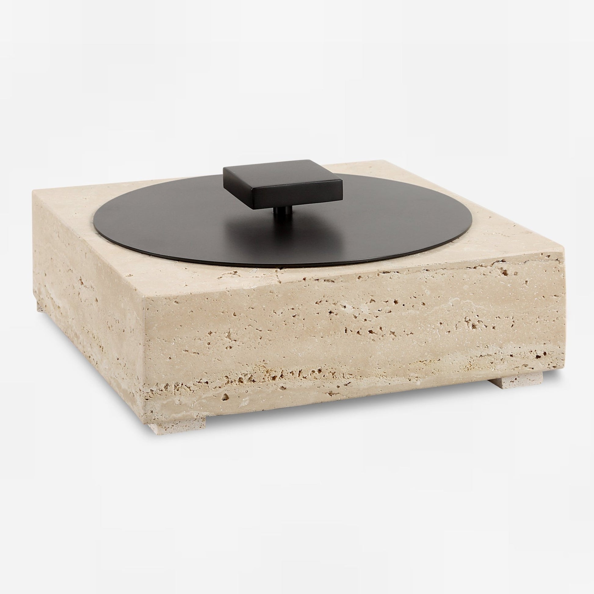Uttermost Natural Luxe Travertine Box Box| Uttermost