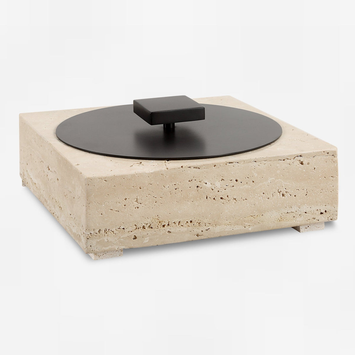 Uttermost Natural Luxe Travertine Box Box| Uttermost