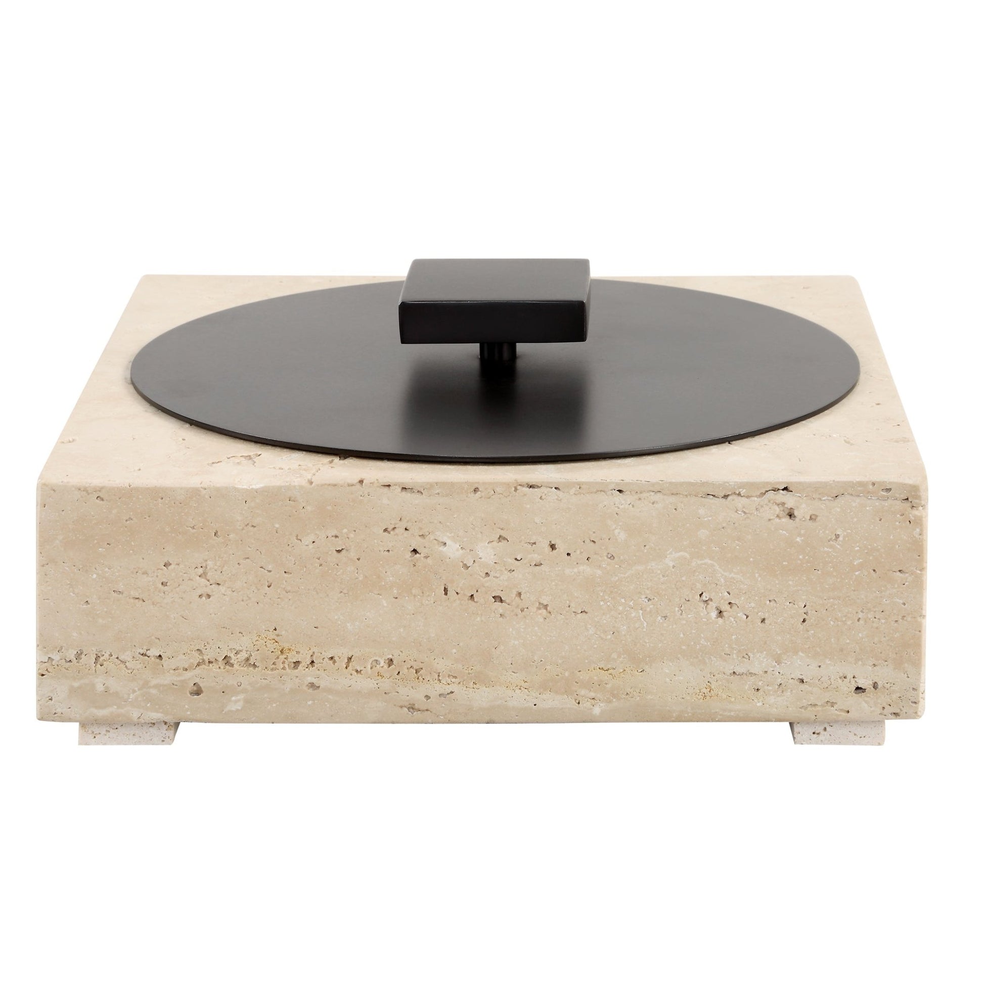 Uttermost Natural Luxe Travertine Box Box| Uttermost
