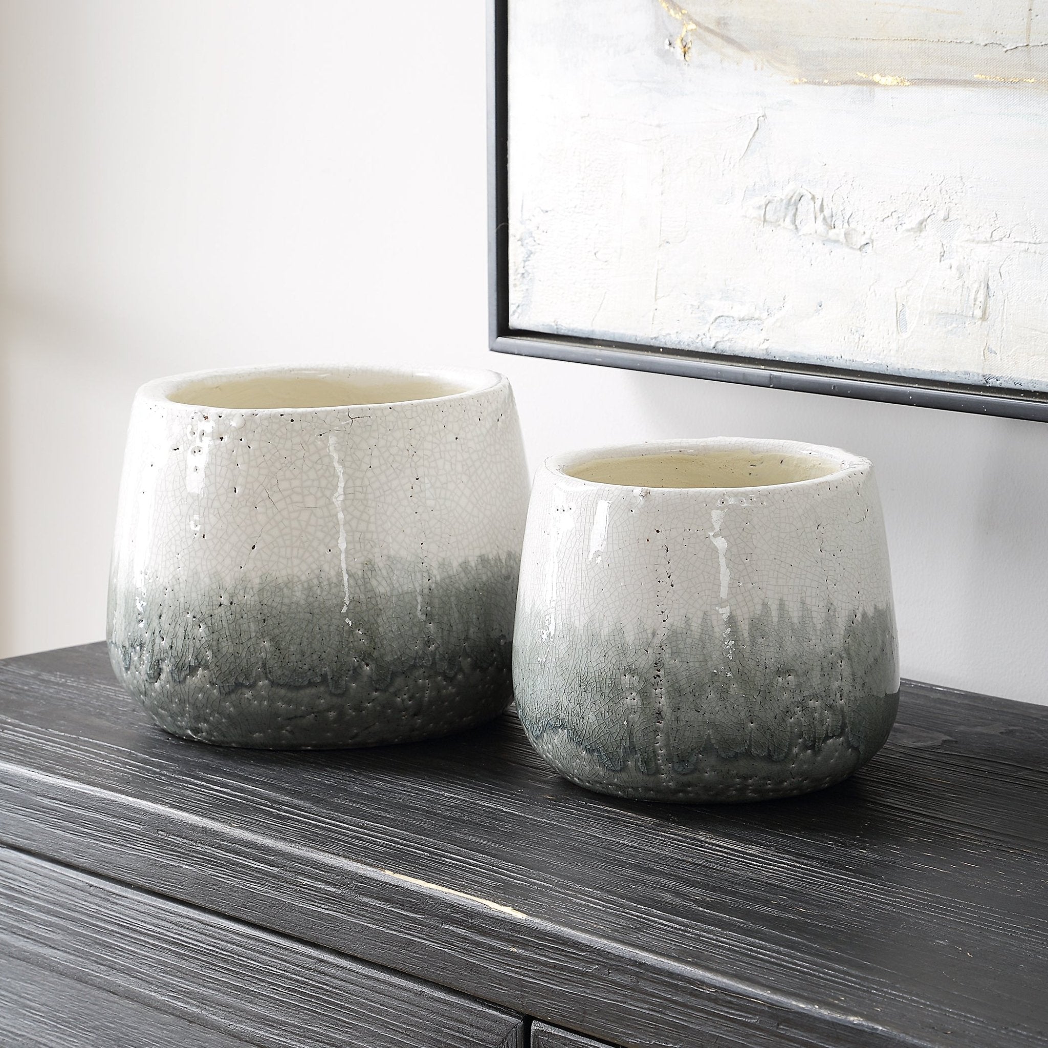 Uttermost Nimbus Vases Set/2 Vases and Jars| Uttermost