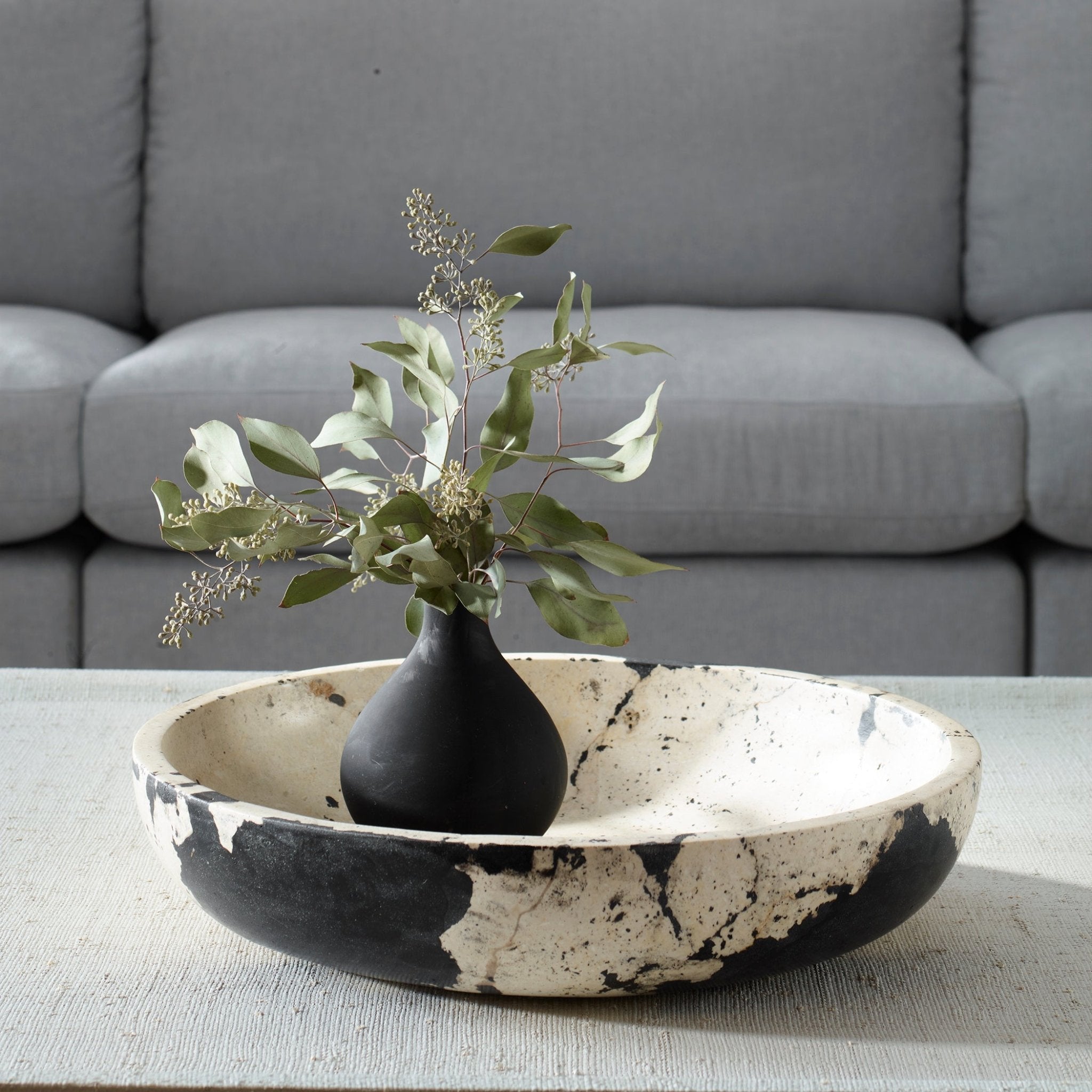 Uttermost Nouveau Limestone Bowl Bowl| Uttermost