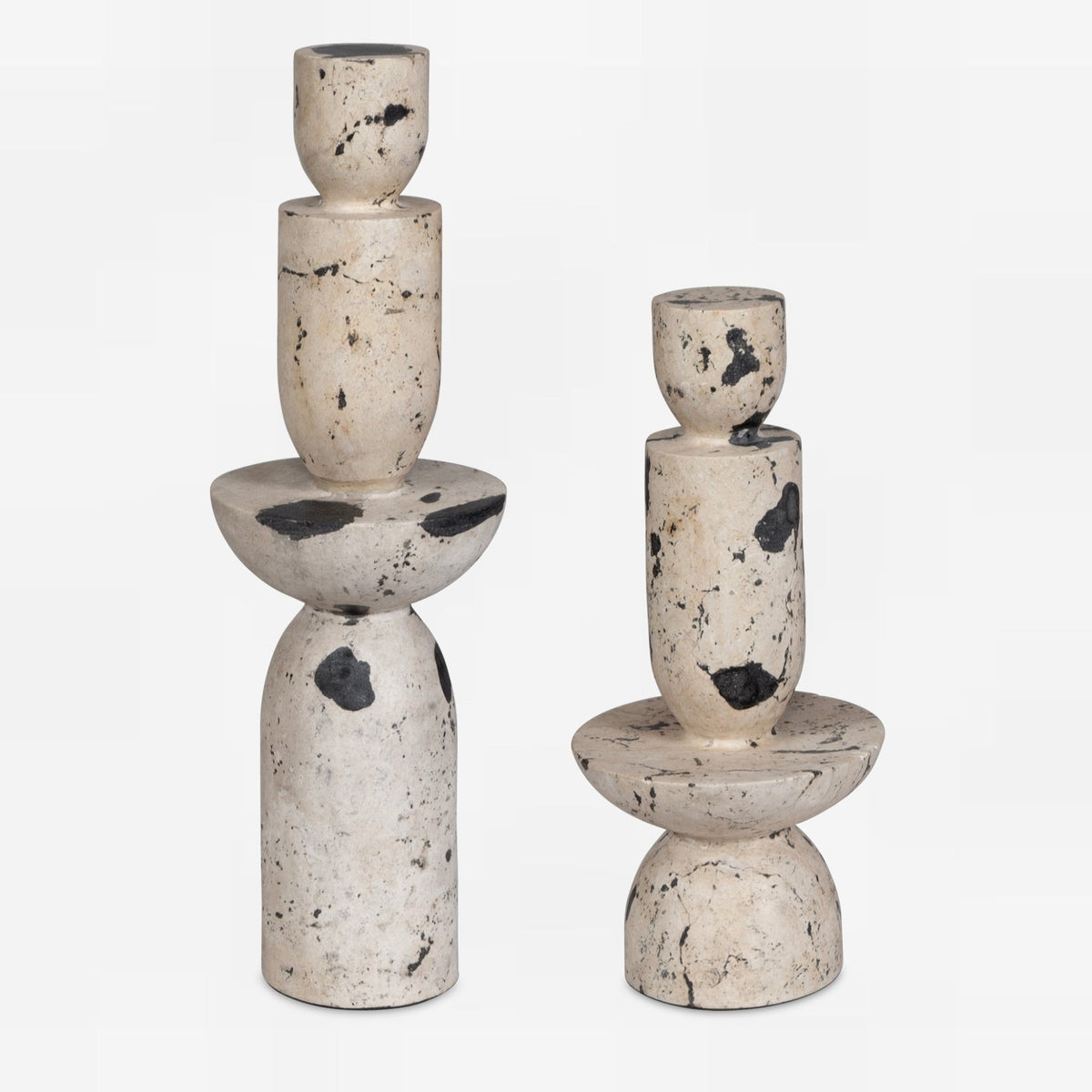 Uttermost Nouveau Tower Sculptures Set/2 Table Decors| Uttermost