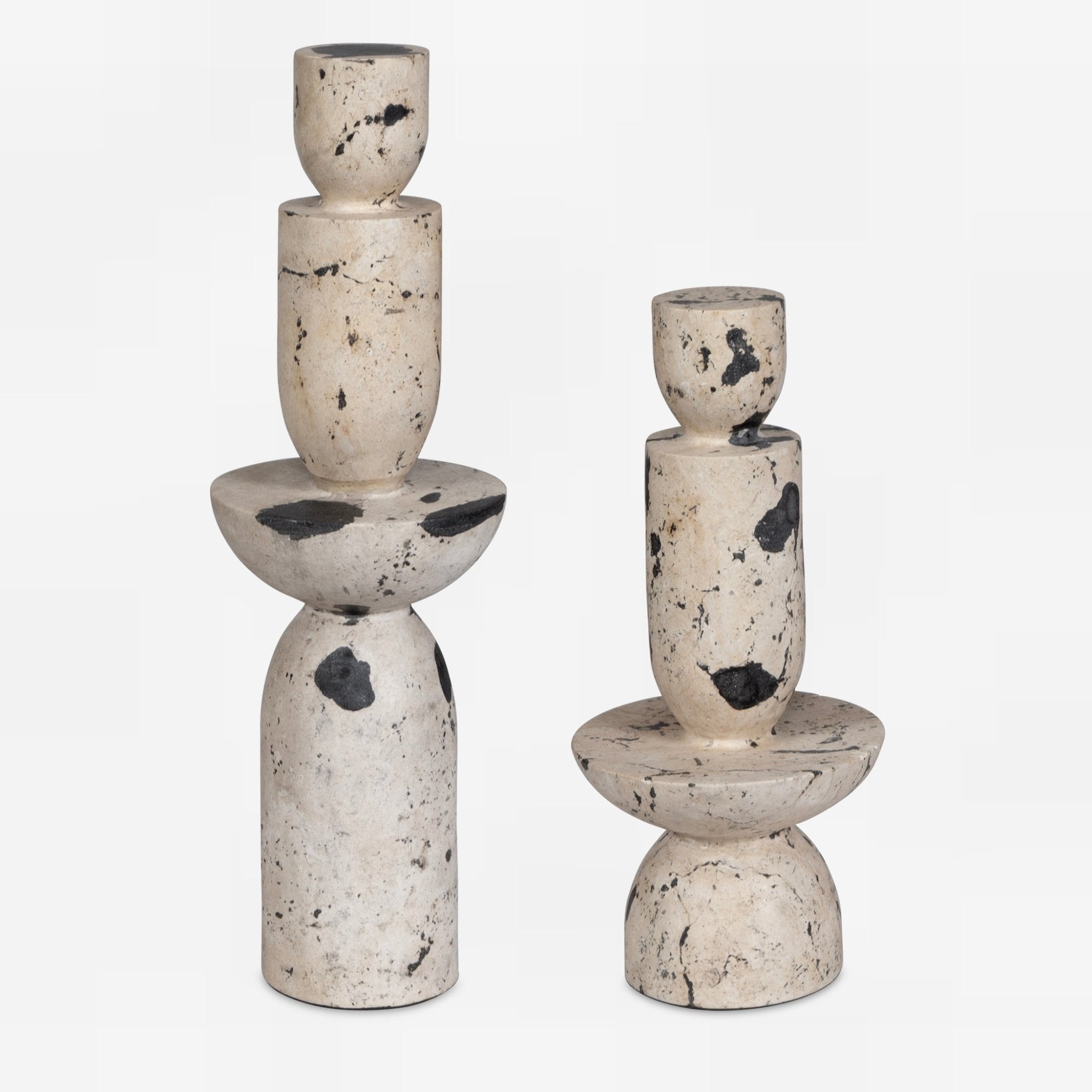 Uttermost Nouveau Tower Sculptures Set/2 Table Decors| Uttermost