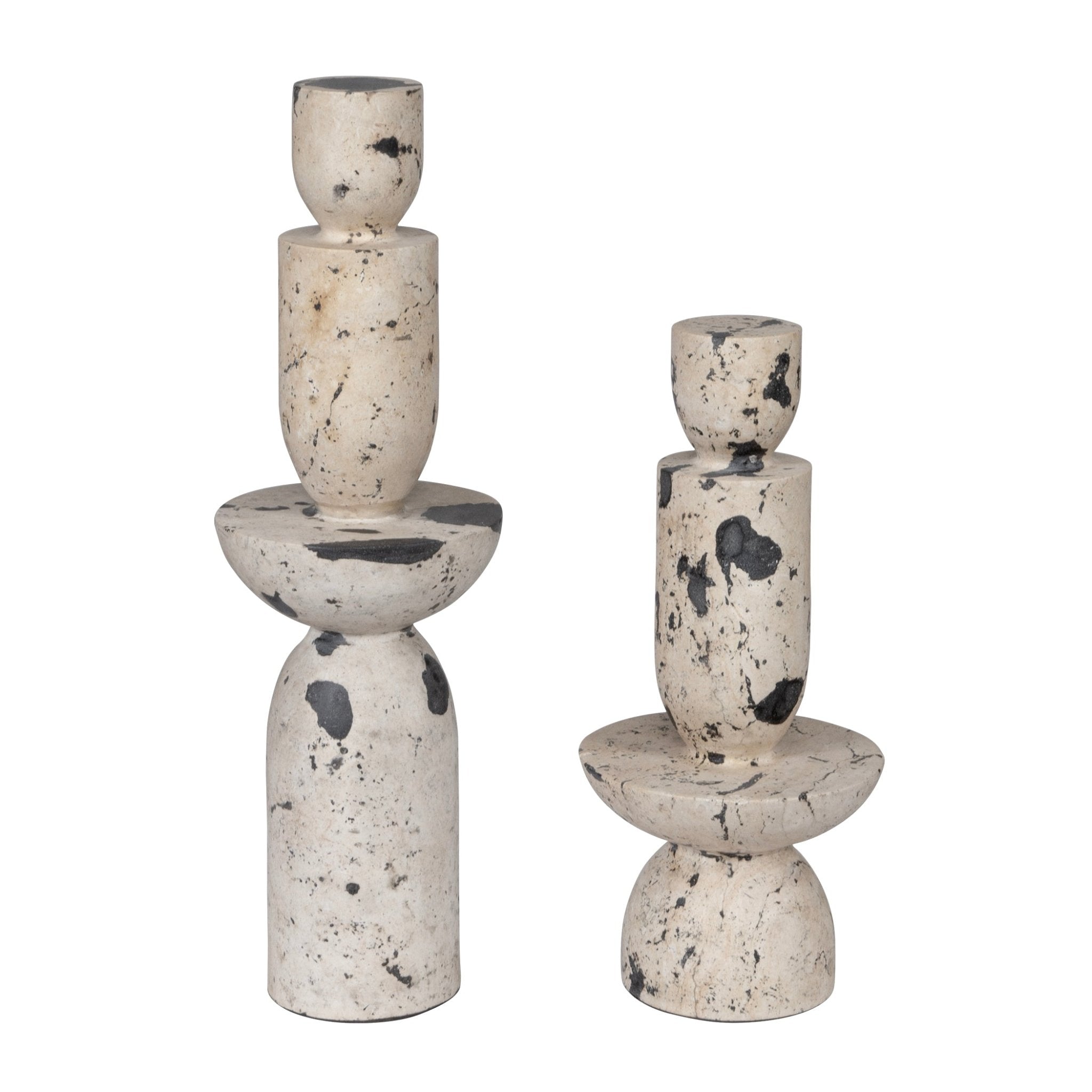 Uttermost Nouveau Tower Sculptures Set/2 Table Decors| Uttermost