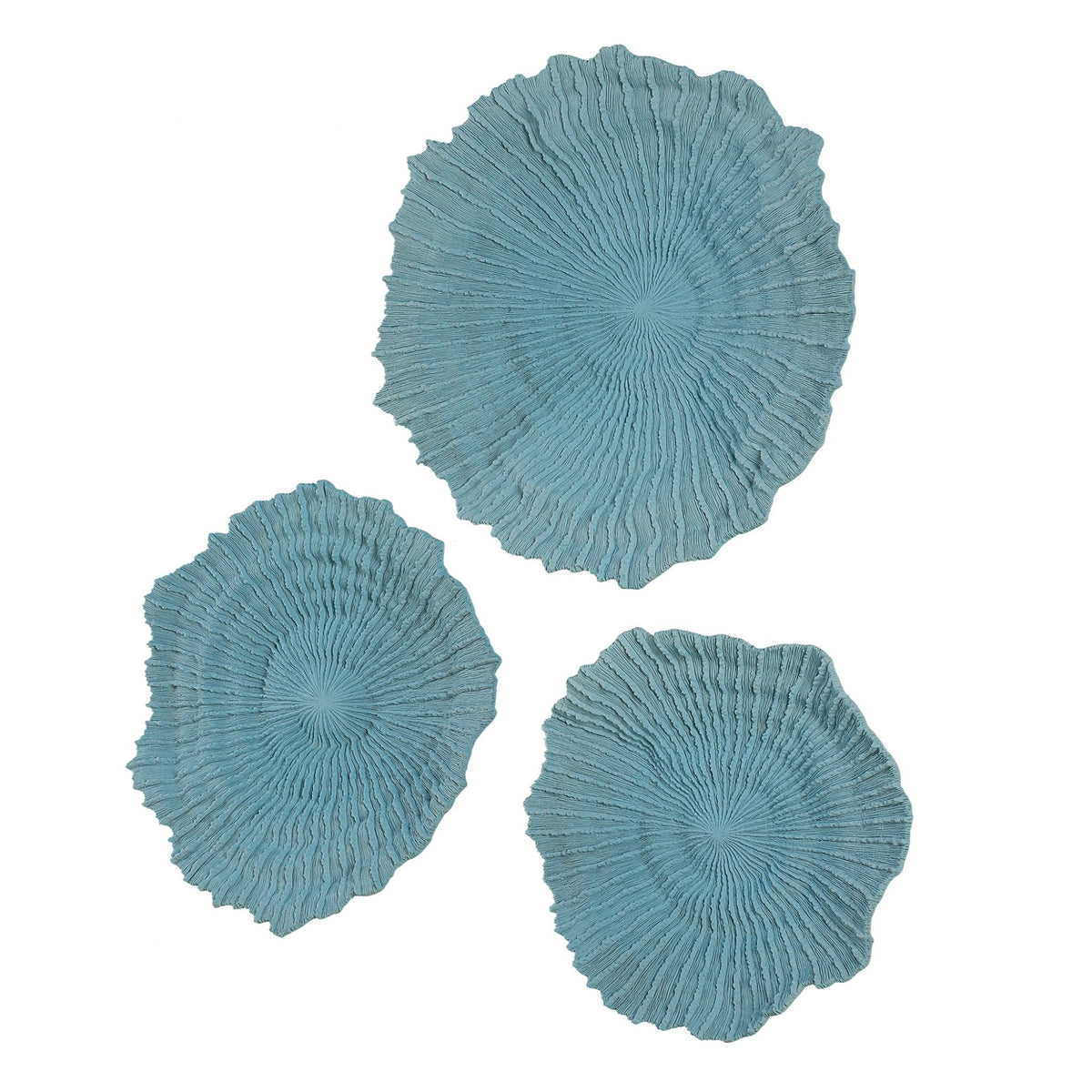 Uttermost Ocean Gems Blue Wall Decor Set/3 Wall Art| Uttermost