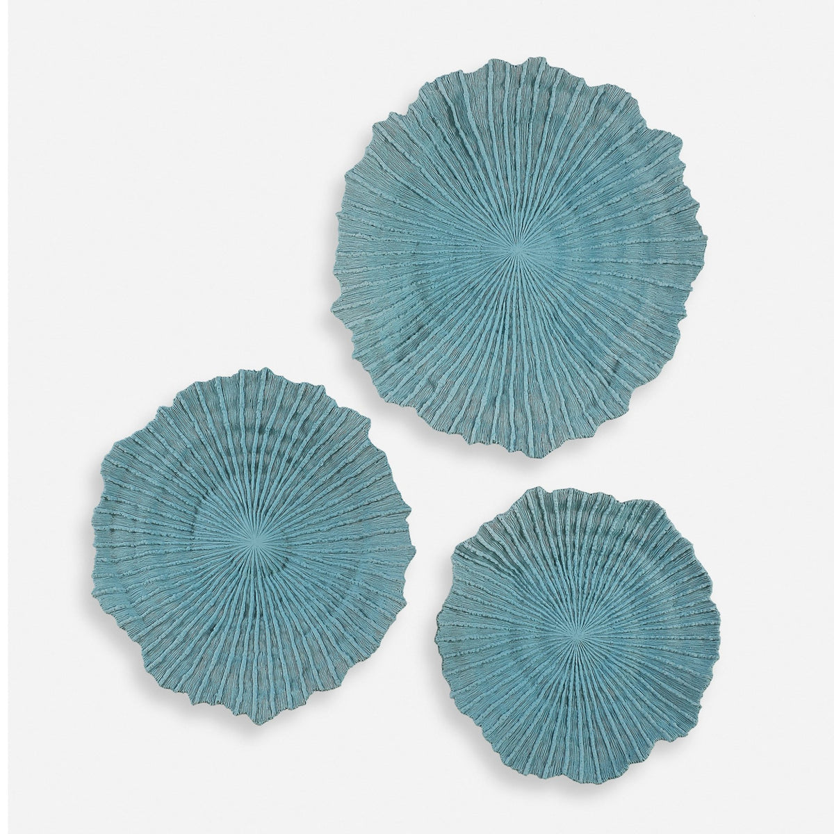 Uttermost Ocean Gems Blue Wall Decor Set/3 Wall Art| Uttermost