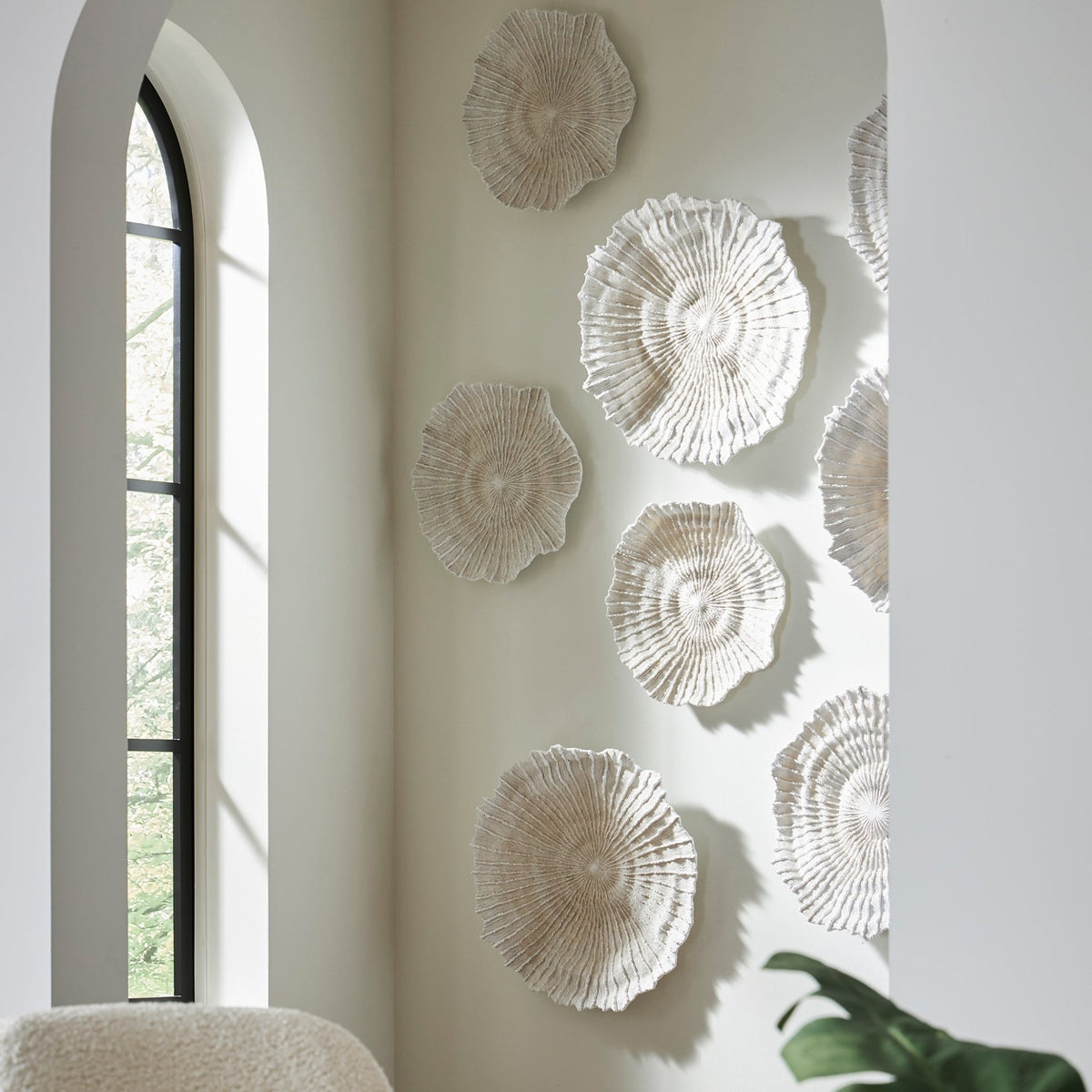 Uttermost Ocean Gems Coral Wall Decor, Set/3 Wall Decors| Uttermost