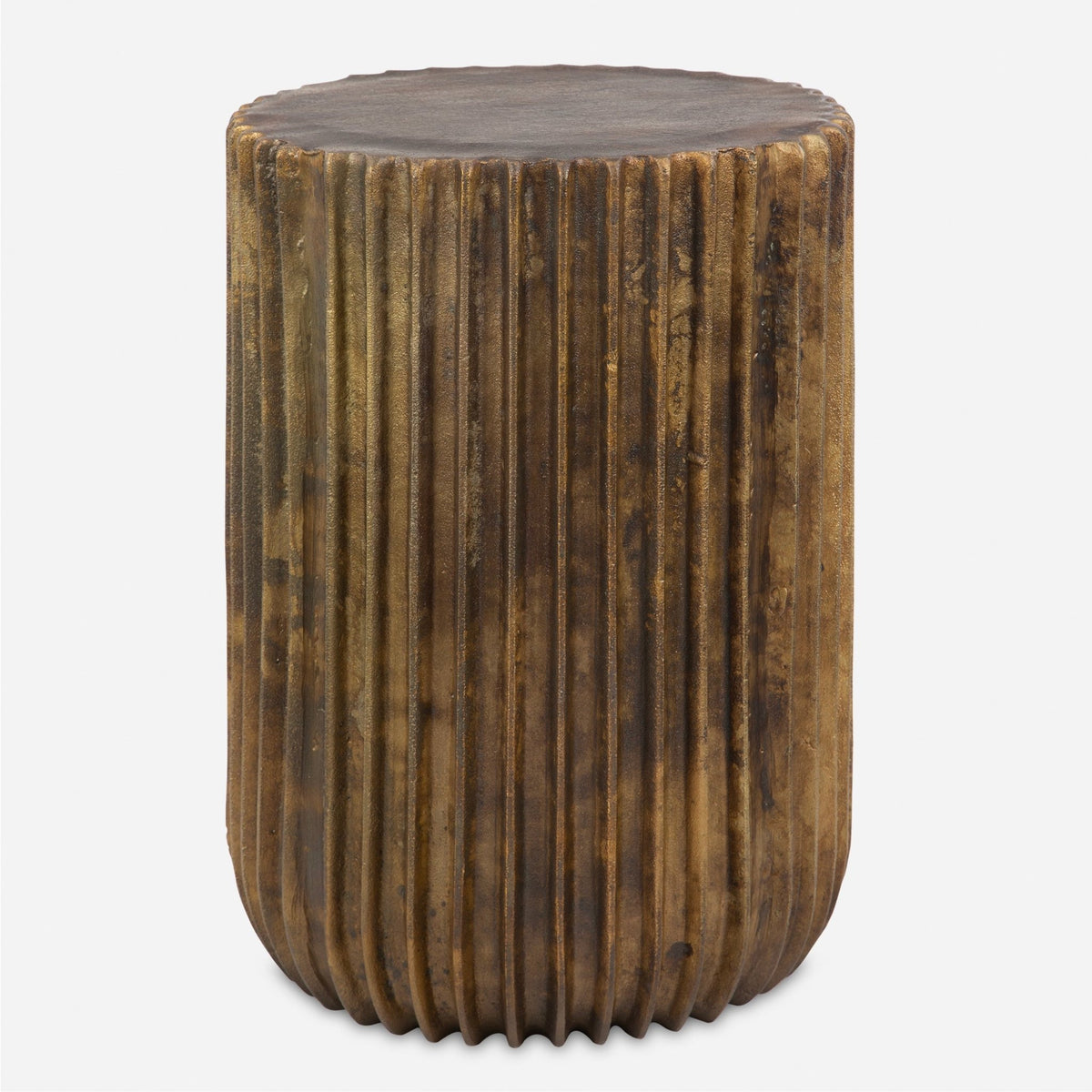Uttermost Peaks And Valleys Gold Accent Table Table Decors| Uttermost