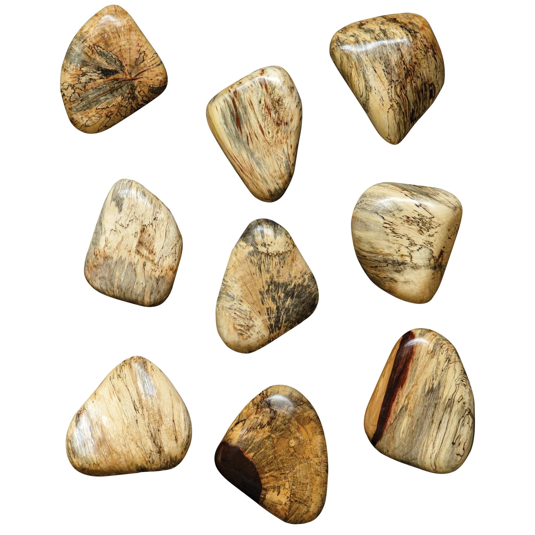 Uttermost Pebbles Blonde Wood Wall Décor, S/9 Wall Decors| Uttermost