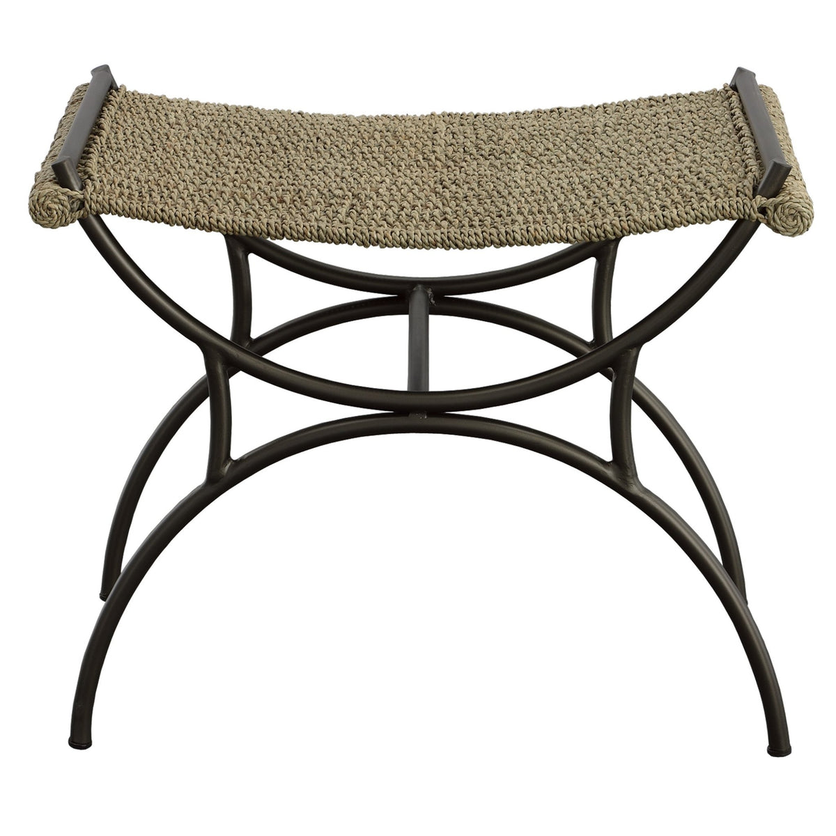 Uttermost Playa Seagrass Small Bench Benches| Uttermost