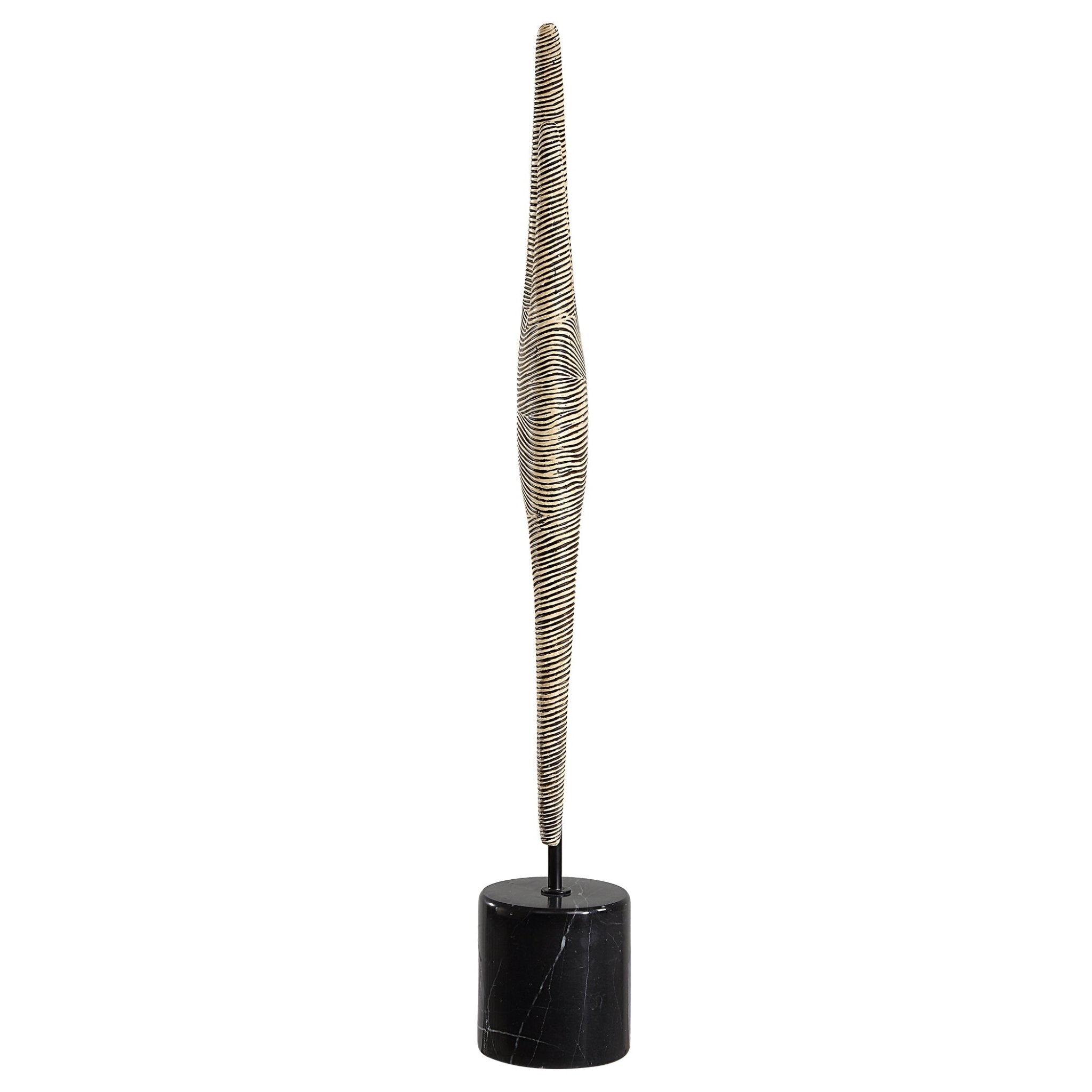 Uttermost Pochette Ribbed Sculpture Table Decors| Uttermost