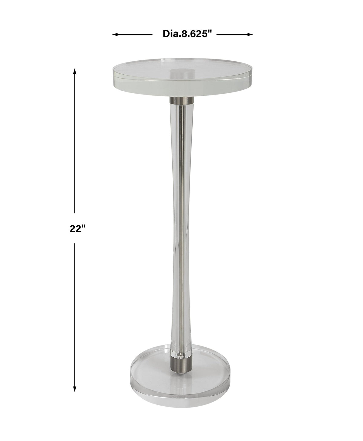 Uttermost Pria Crystal Drink Table Table Decors| Uttermost