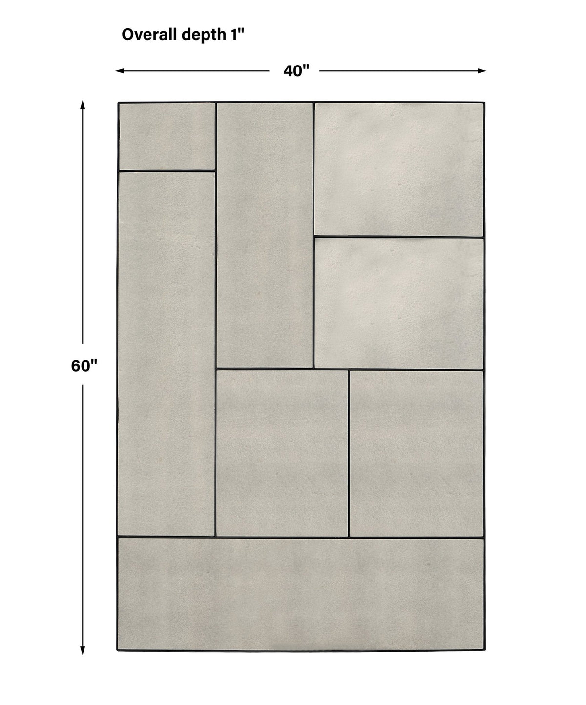 Uttermost Puzzle Piece Oversized Mirror Mirrors| Uttermost