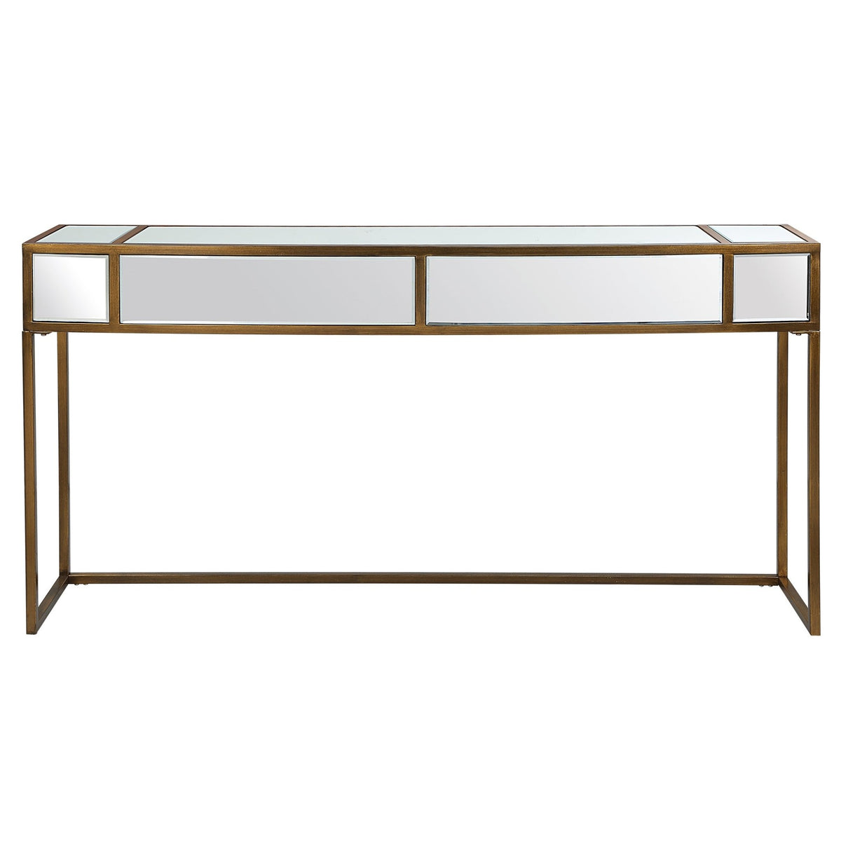 Uttermost Reflect Mirrored Console Table Table Decors| Uttermost