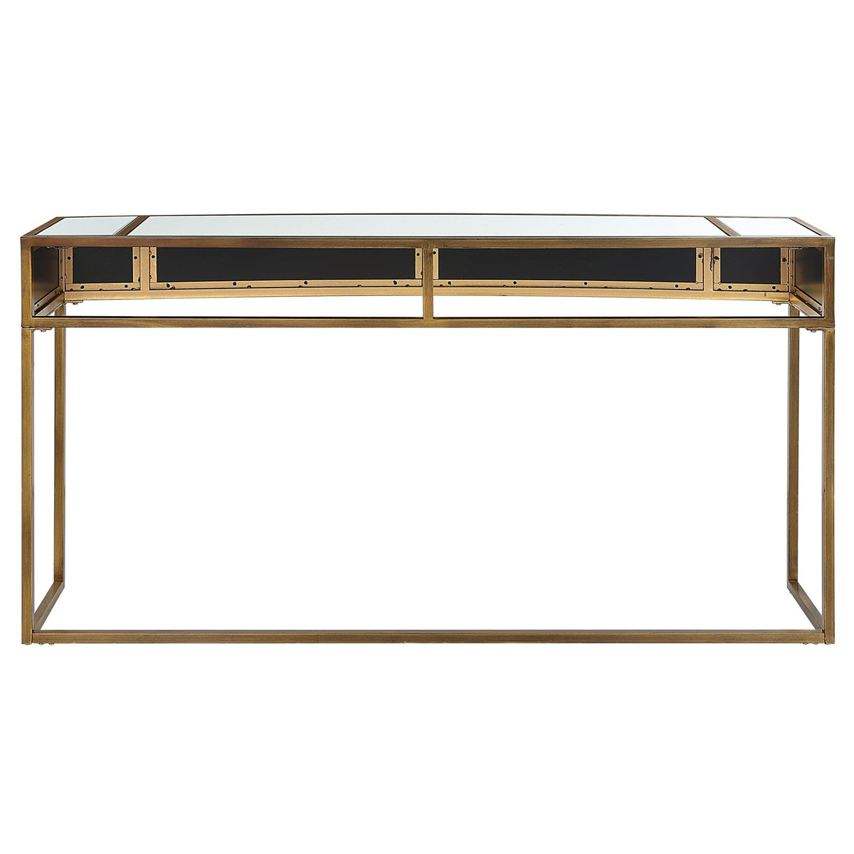 Uttermost Reflect Mirrored Console Table Table Decors| Uttermost