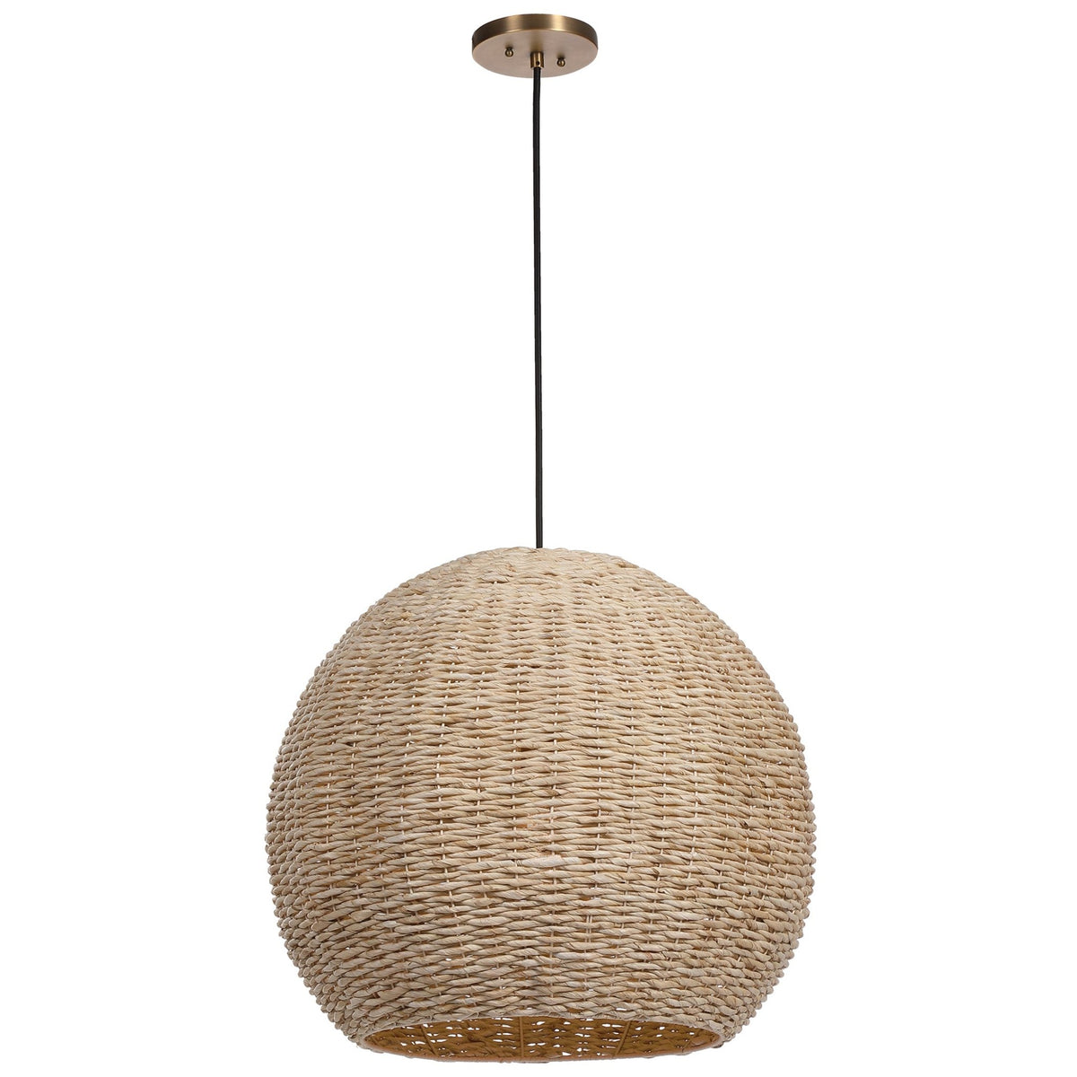 Uttermost Seagrass 1 Light Dome Pendant Wall Sconces| Uttermost