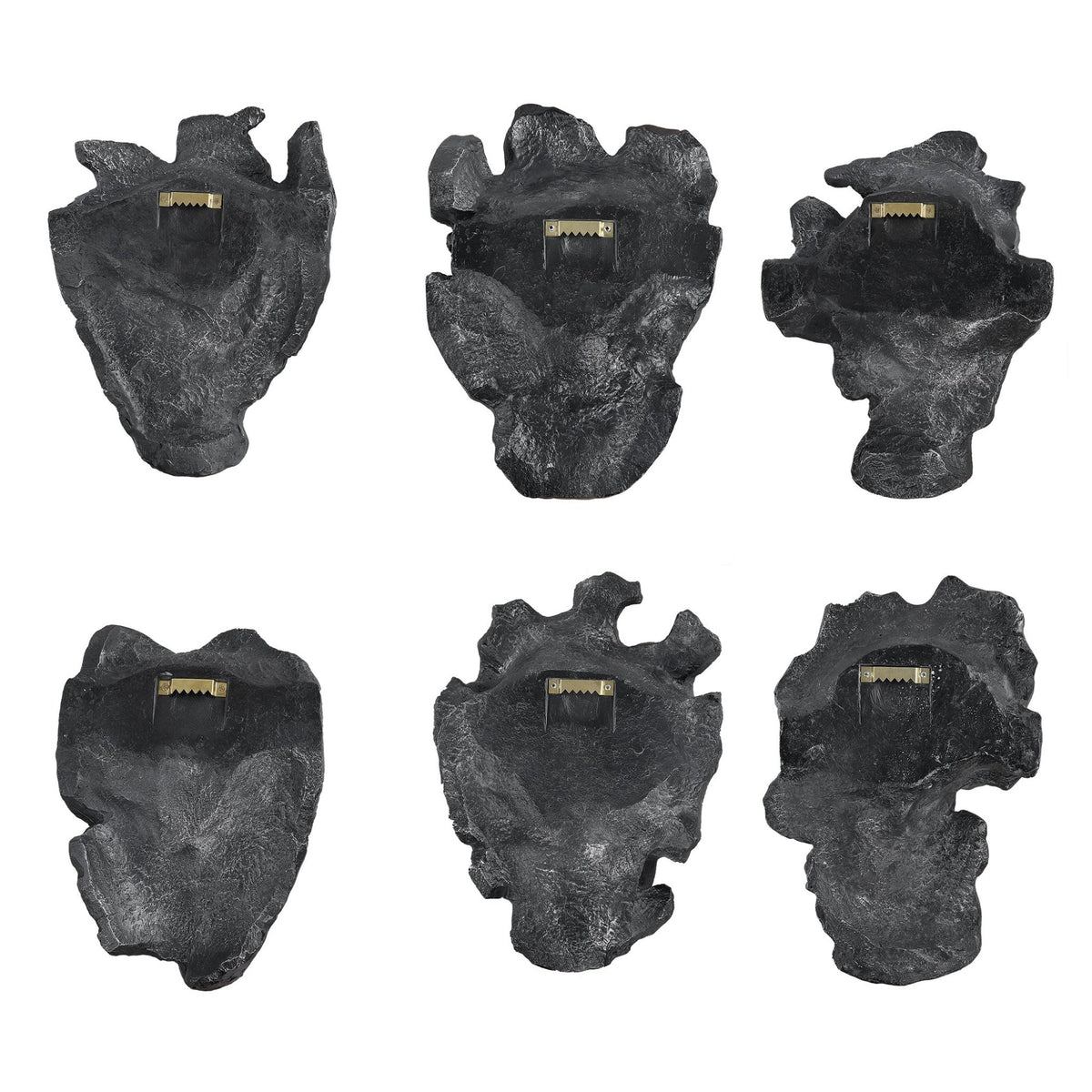 Uttermost Self-Portrait Metallic Wall Decor, Set/6 Wall Decors| Uttermost