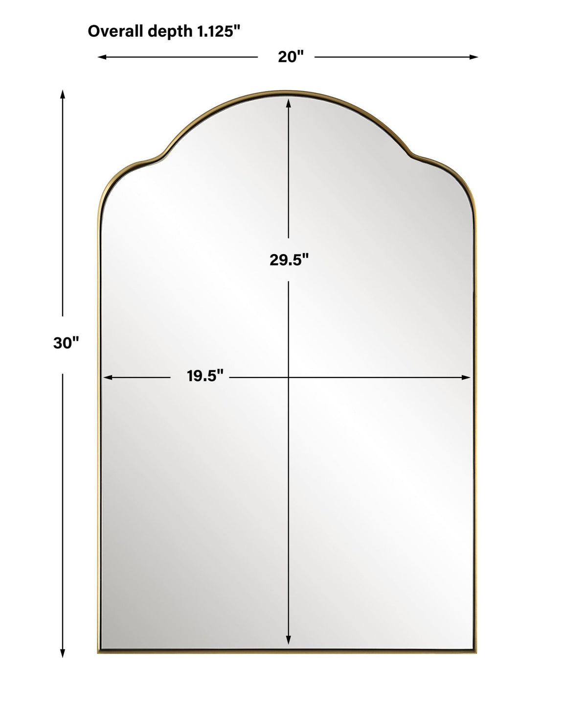 Uttermost Sidney Arch Mirror Mirrors| Uttermost