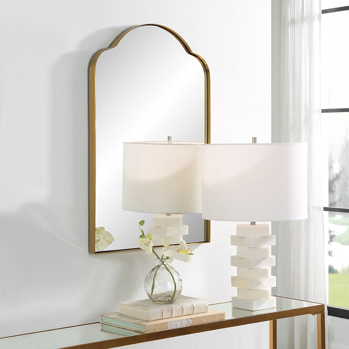 Uttermost Sidney Arch Mirror Mirrors| Uttermost