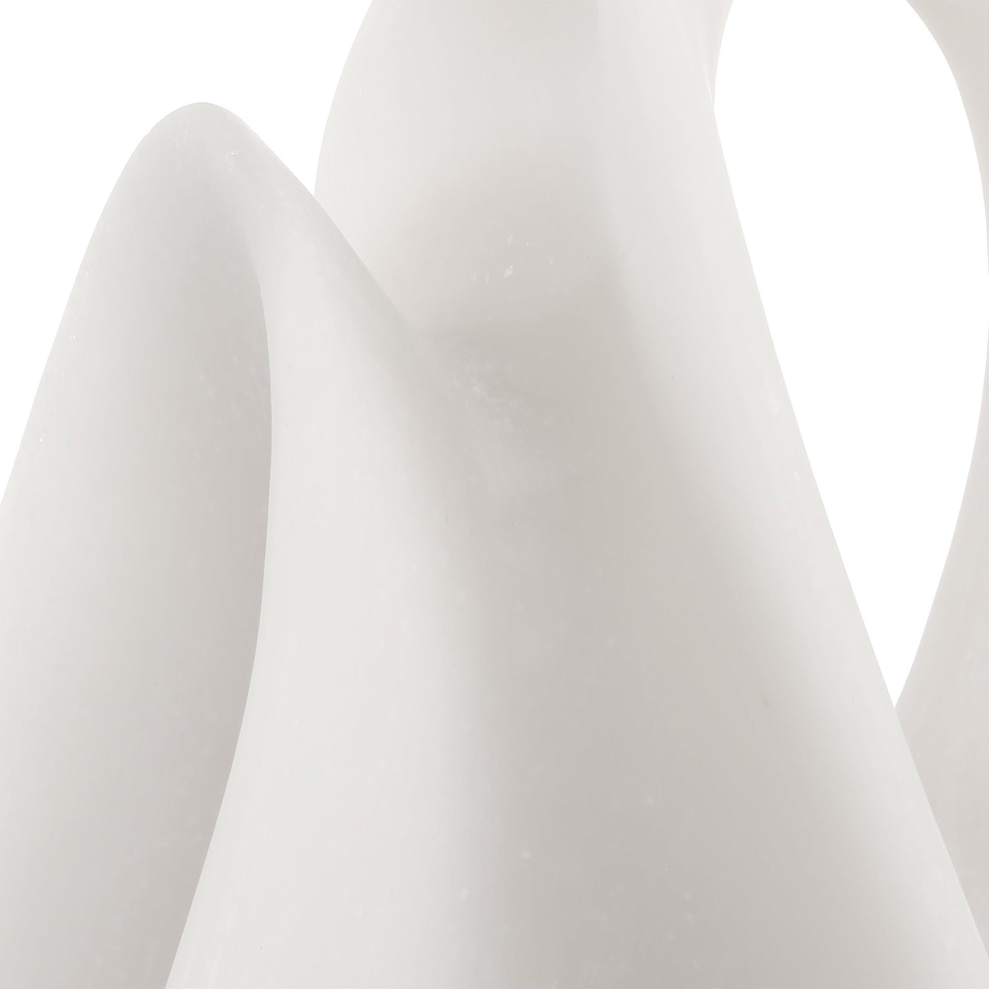Uttermost Silent Wave White Sculptures Set/2 Table Decors| Uttermost