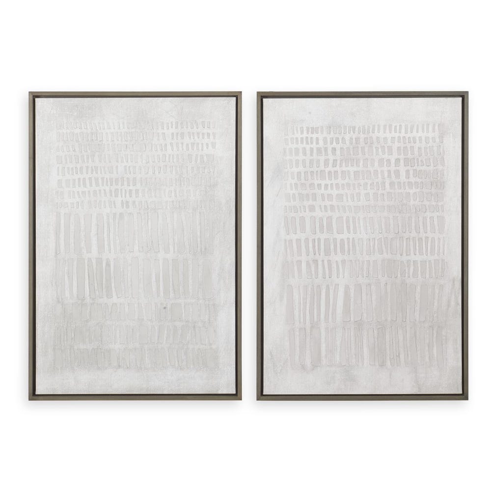 Uttermost Social Theory Framed Canvases Set/2 Wall Art| Uttermost