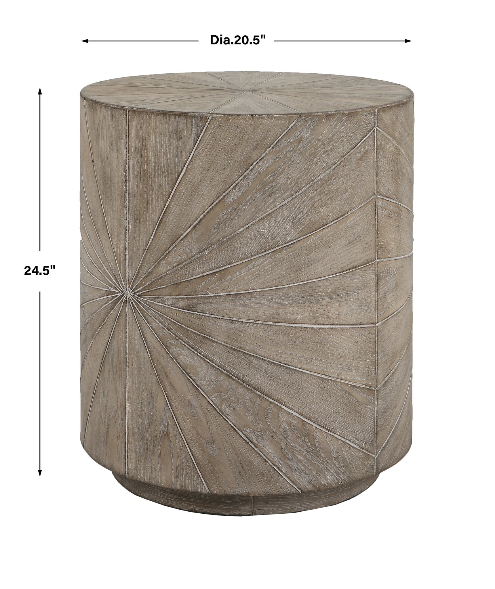 Uttermost Starshine Wooden Side Table Table Decors| Uttermost