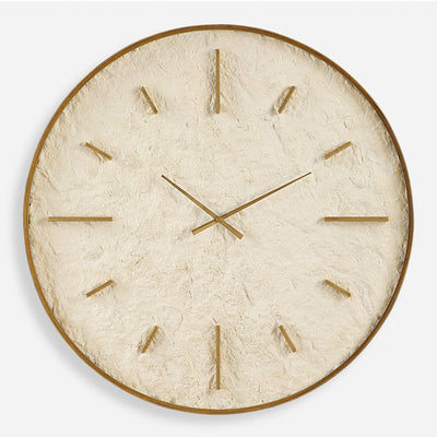 Uttermost Stone Serenity Wall Clock - Al Rugaib Furniture