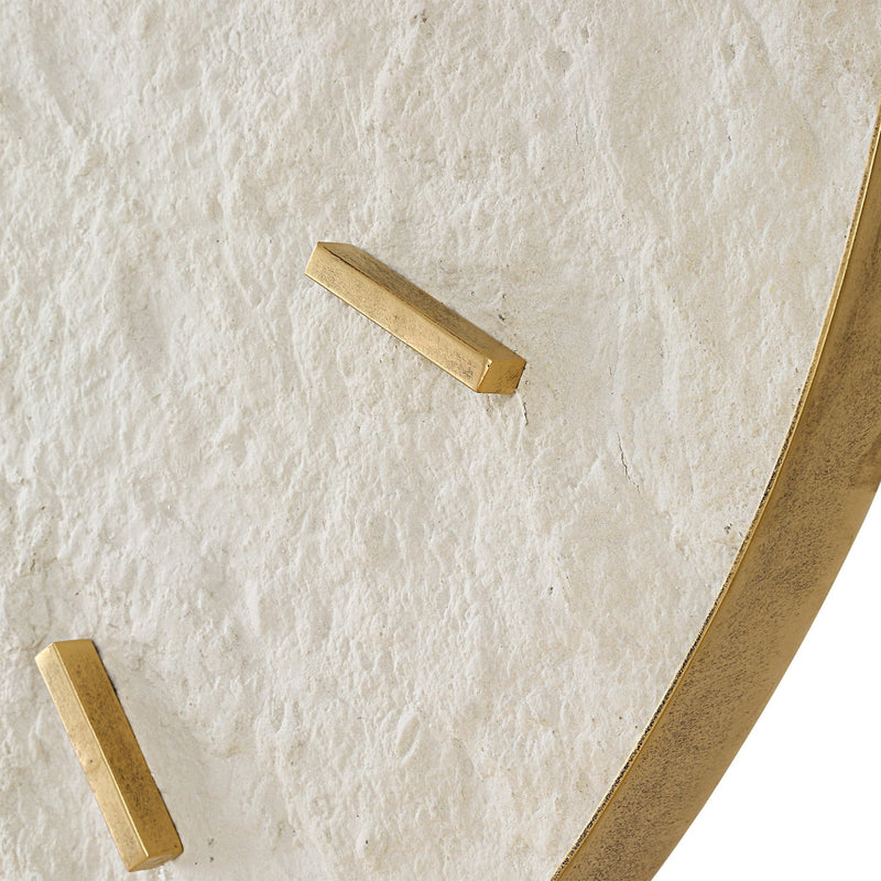 Uttermost Stone Serenity Wall Clock - Al Rugaib Furniture