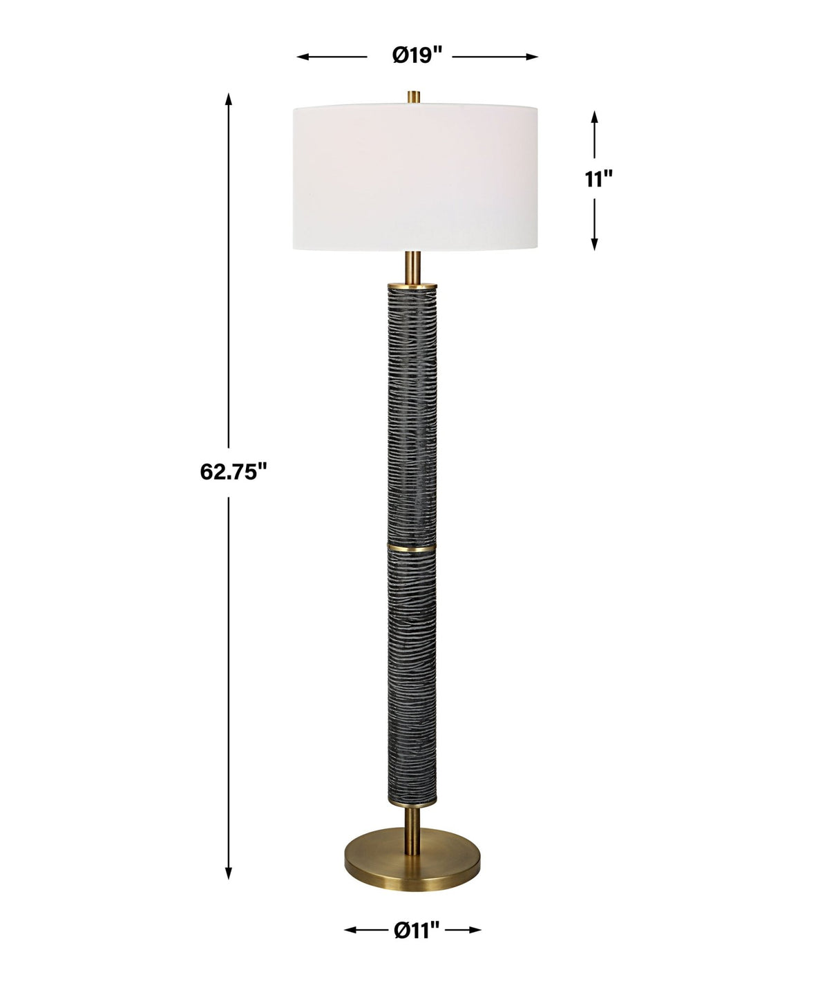 Uttermost Summit Rustic Floor Lamp Floor lamps| Uttermost