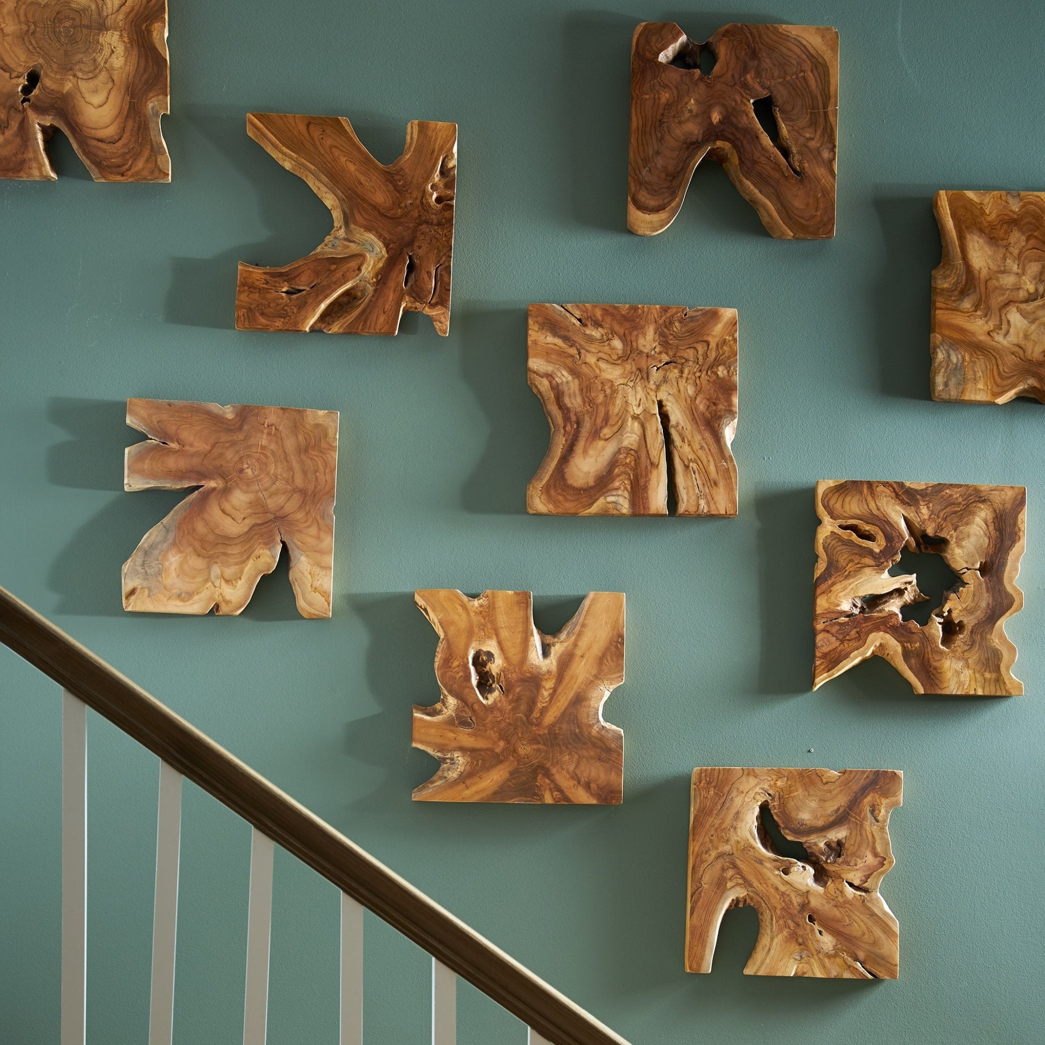 Uttermost Talia Wood Wall Decor Set/9 Wall Art| Uttermost