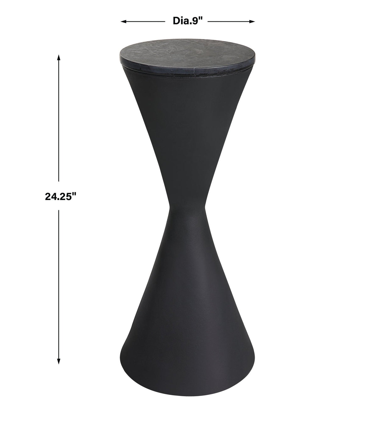 Uttermost Time's Up Hourglass Shaped Drink Table Accent & End Tables| Uttermost