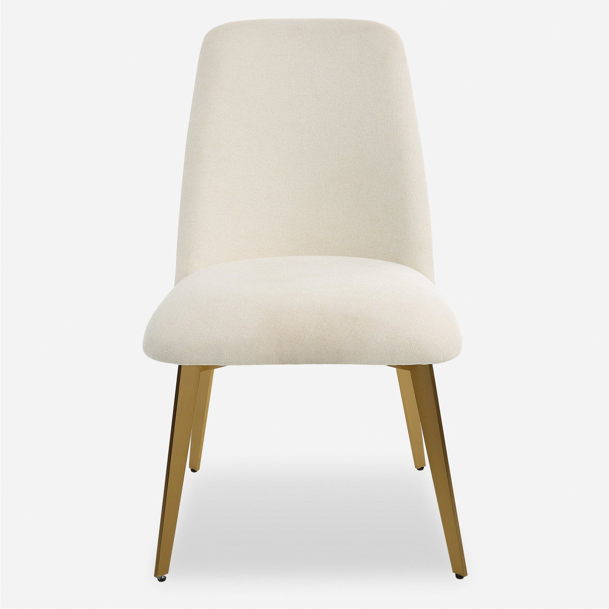 Uttermost Vantage Off White Fabric Dining Chair Table Decors| Uttermost