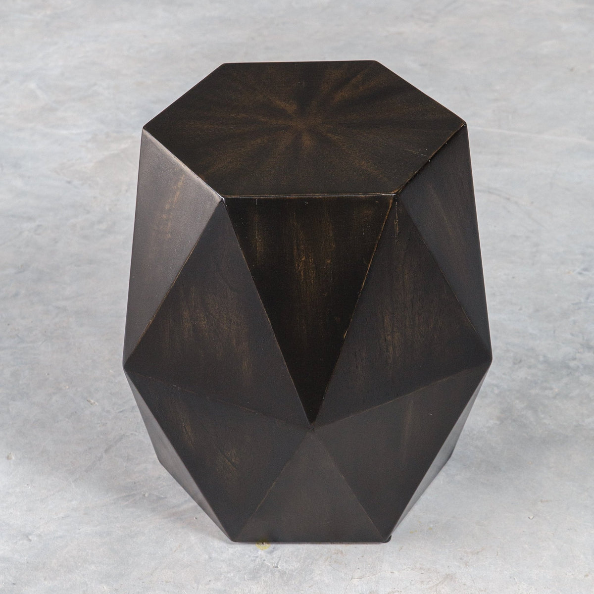Uttermost Volker Black Geometric Accent Table Table Decors| Uttermost