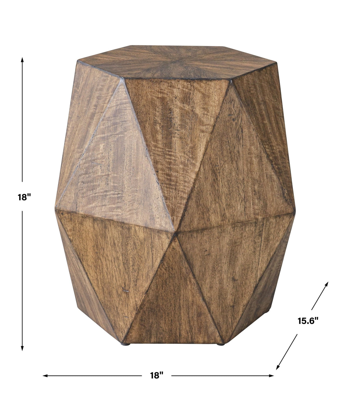 Uttermost Volker Honey Geometric Accent Table Table Decors| Uttermost