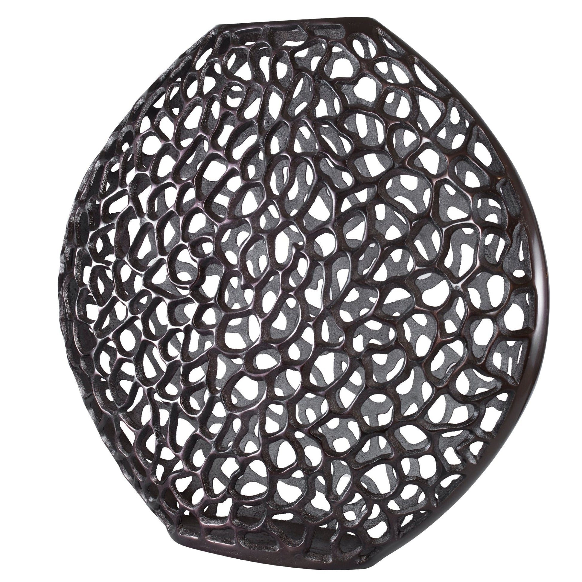 Uttermost Web Dark Bronze Vase Vases and Jars| Uttermost
