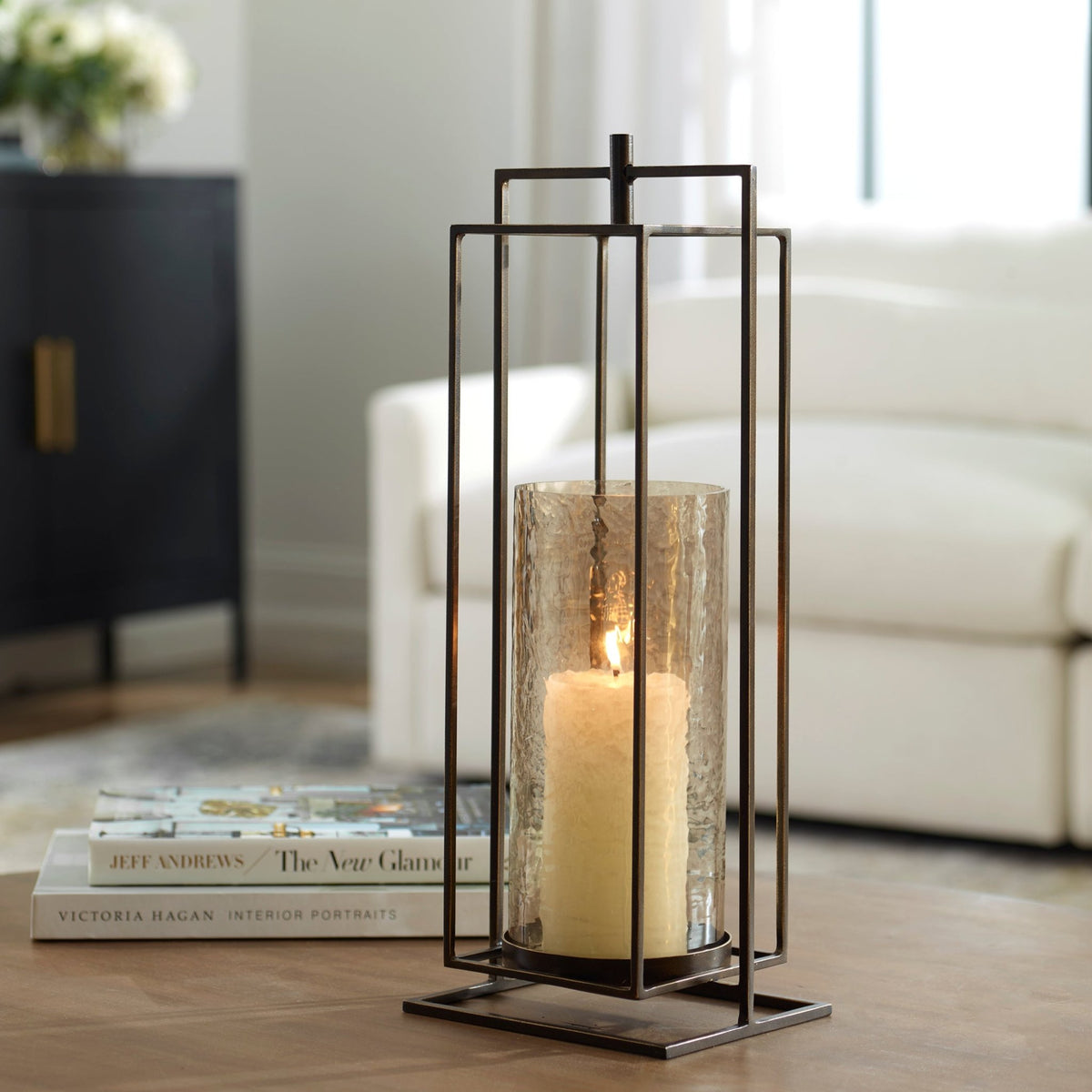 Uttermost Wenman Bronze Candleholder Table Decors| Uttermost