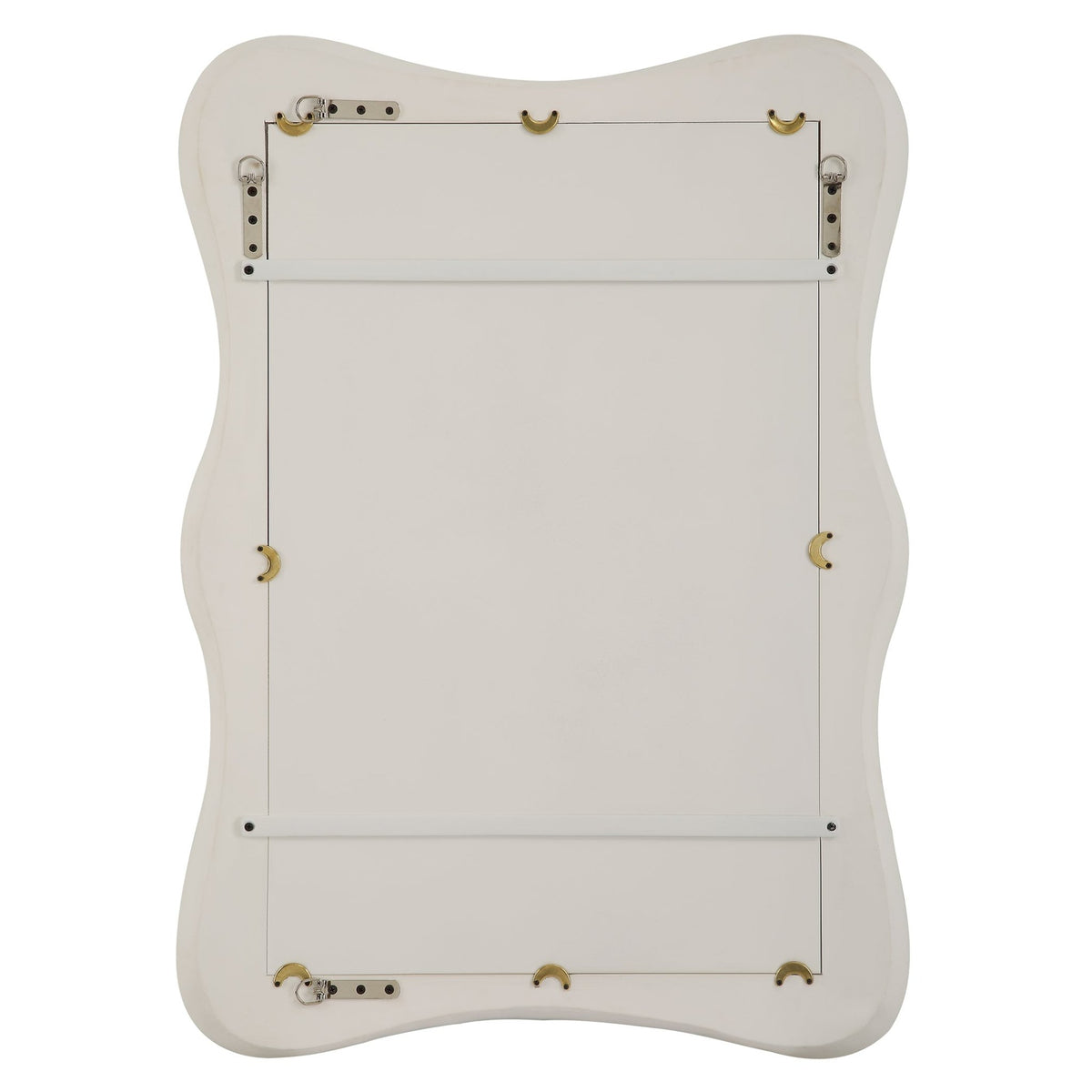 Uttermost Whitehaven Wavy Rectangle Mirror Table Decors| Uttermost