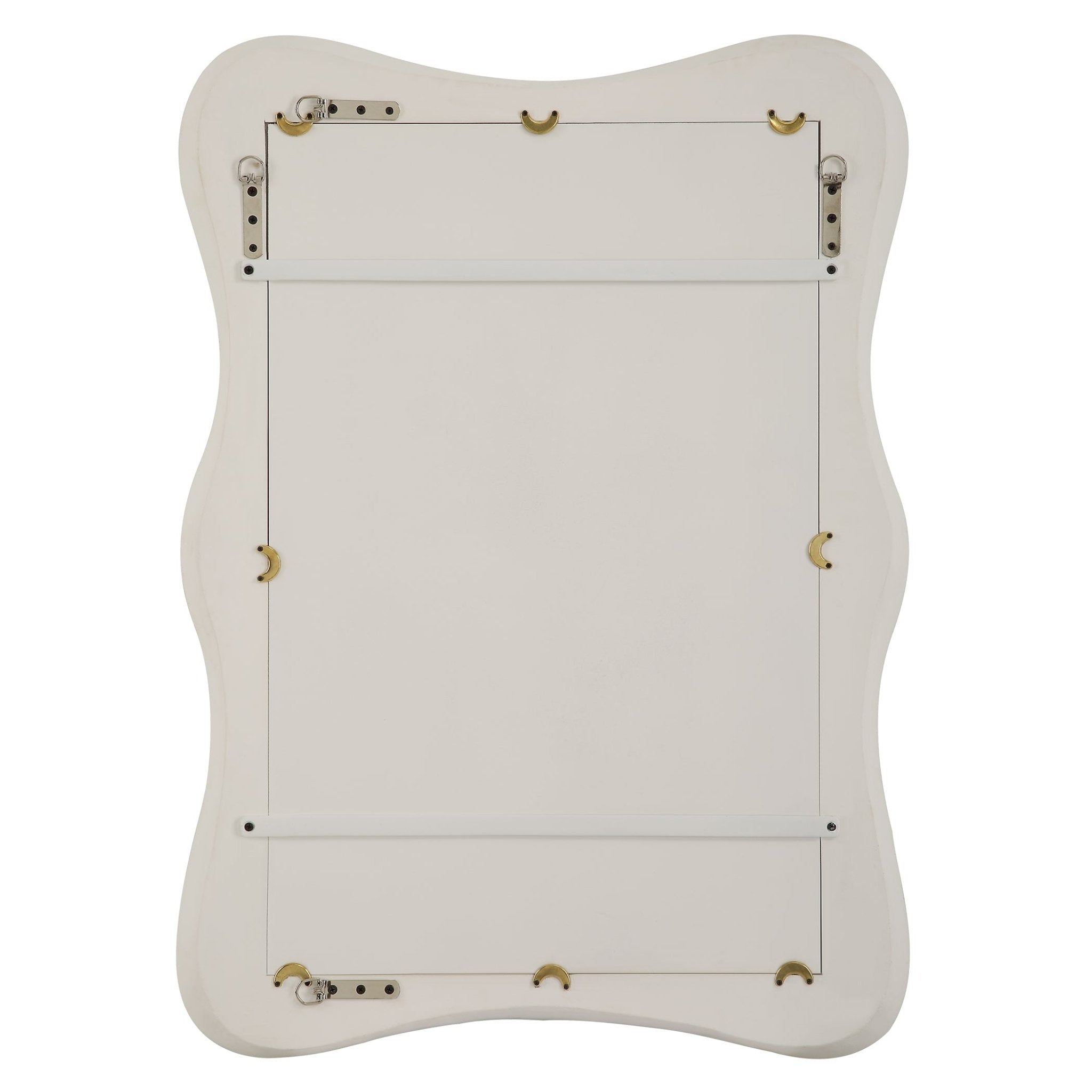 Uttermost Whitehaven Wavy Rectangle Mirror Table Decors| Uttermost