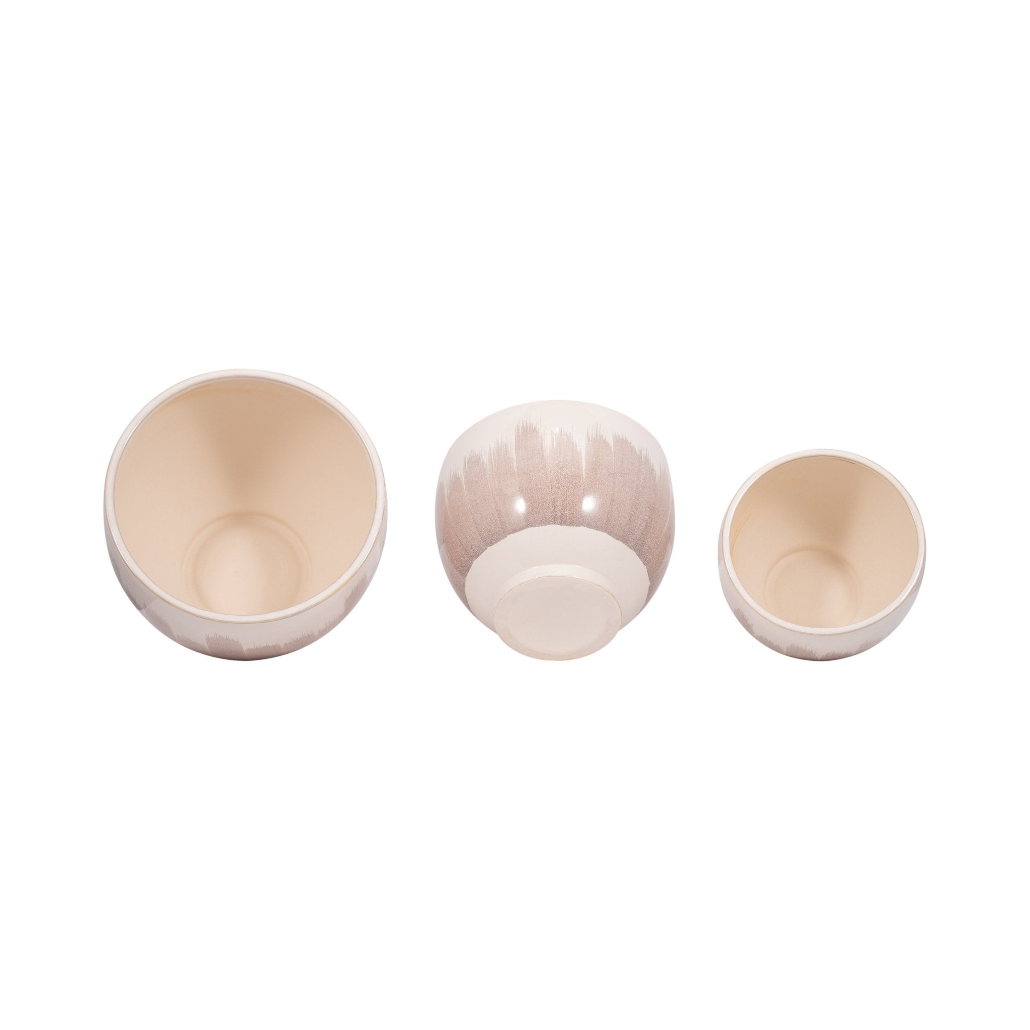 VALDIVA CERAMIC PLANTERS - SET OF 3 Outdoor Planters| Sagebrook Home