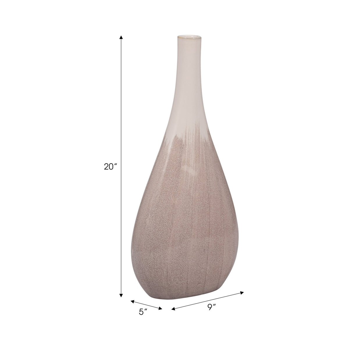 VALDIVA CERAMIC VASE Vases and Jars| Sagebrook Home