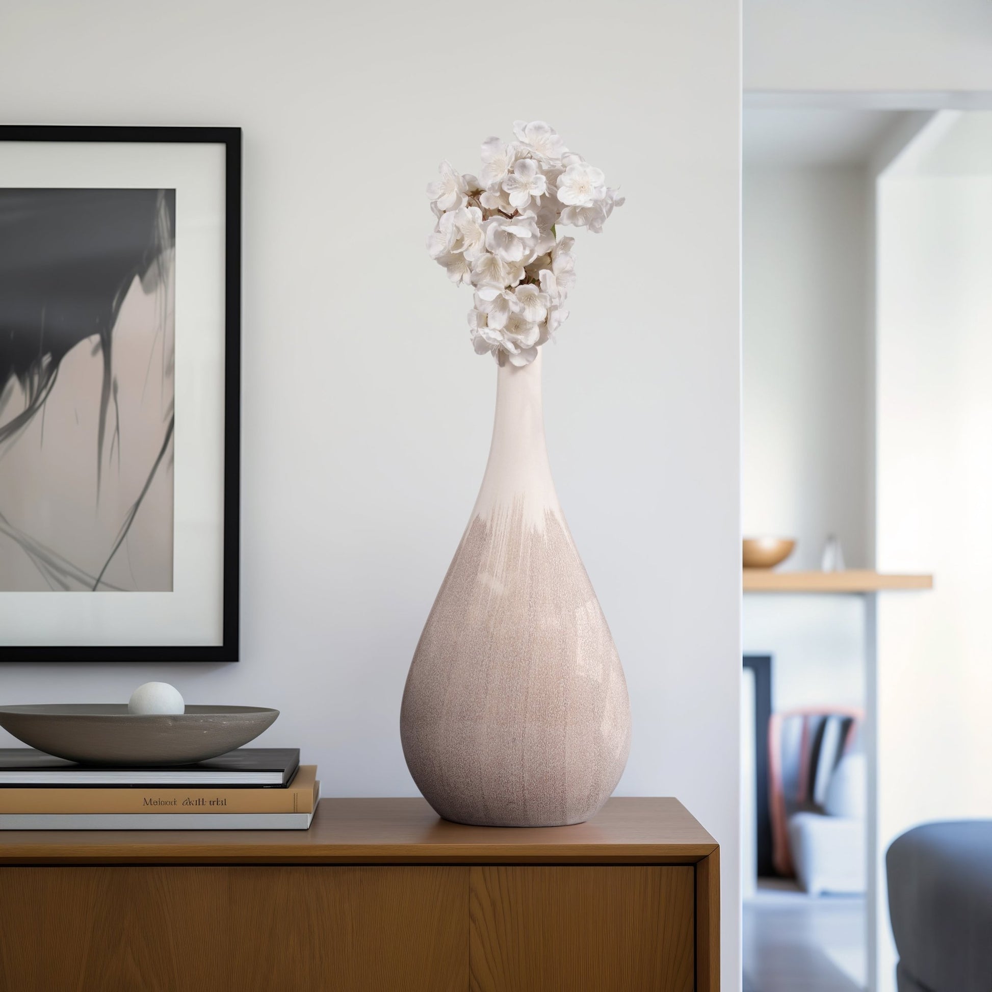 VALDIVA CERAMIC VASE Vases and Jars| Sagebrook Home
