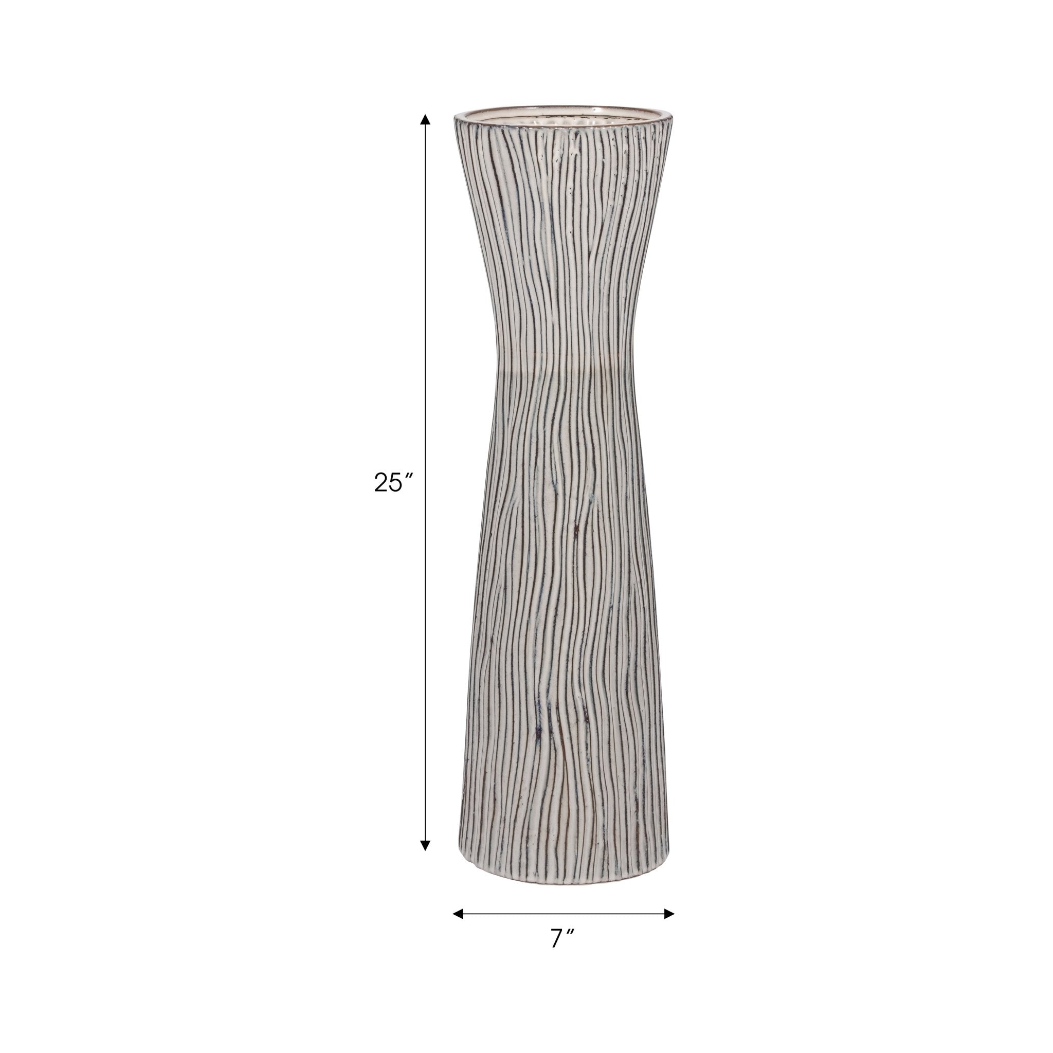 VALDIVA/PERRYMAN CERAMIC FLOOR VASE Vases and Jars| Sagebrook Home