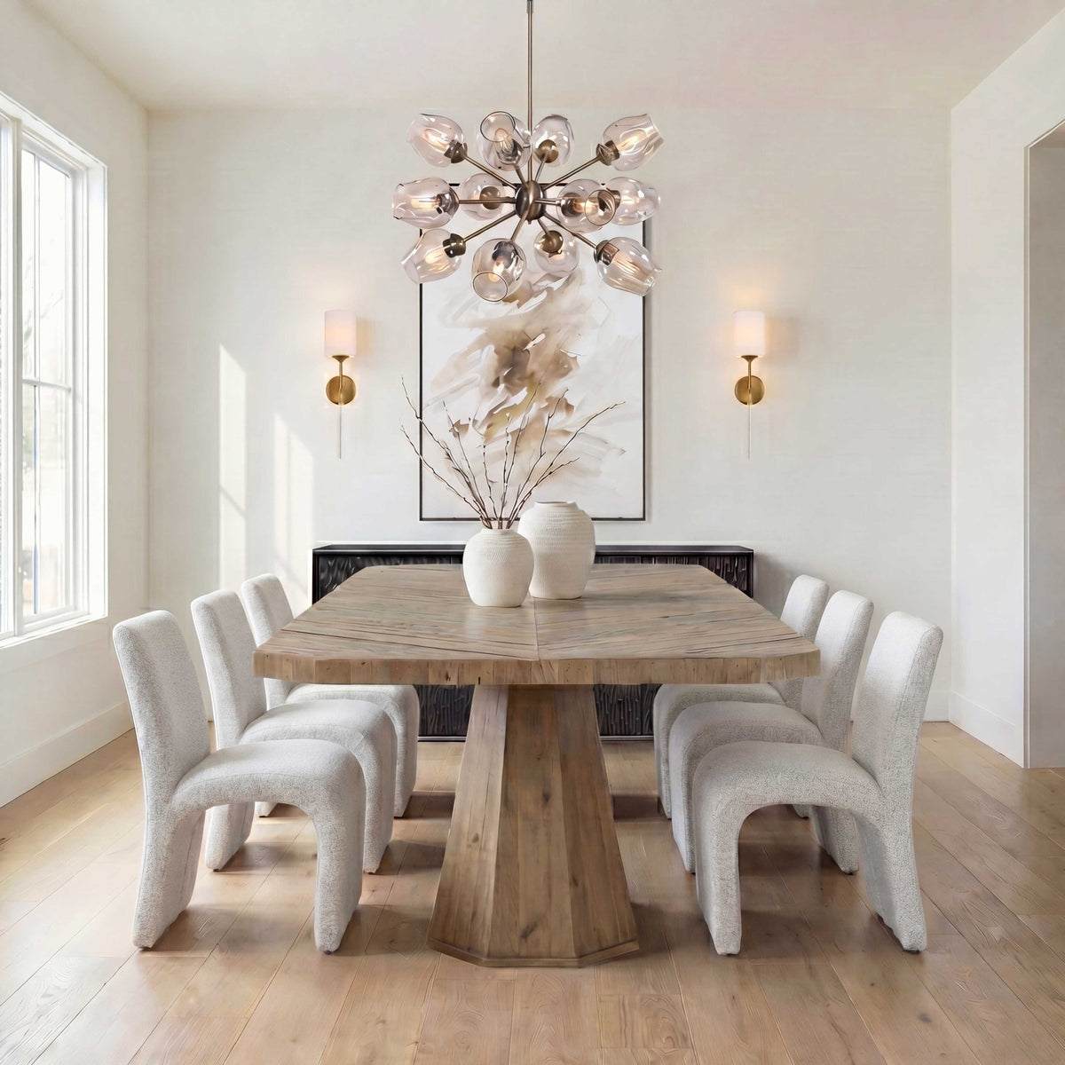 Valentin Off-White Dining Chair Dining Chairs| Uttermost