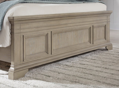 Vallardia King Panel Bed - Al Rugaib Furniture