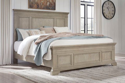 Vallardia King Panel Bed - Al Rugaib Furniture