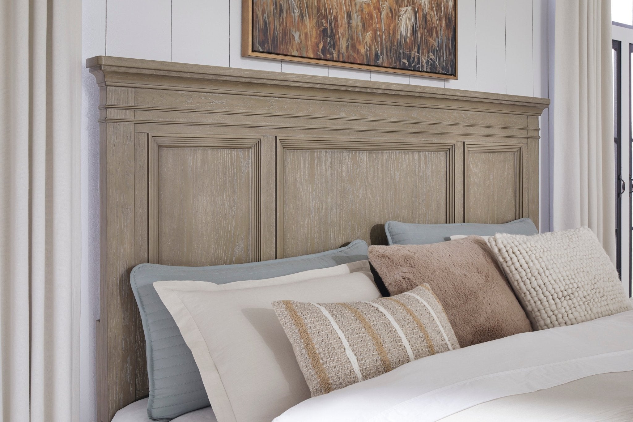 Vallardia King Panel Bed Beds| Ashley Homestore