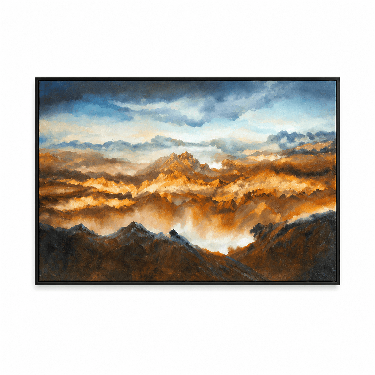 Valley Of Light Hand Painted Canvas Wall Art| Uttermost
