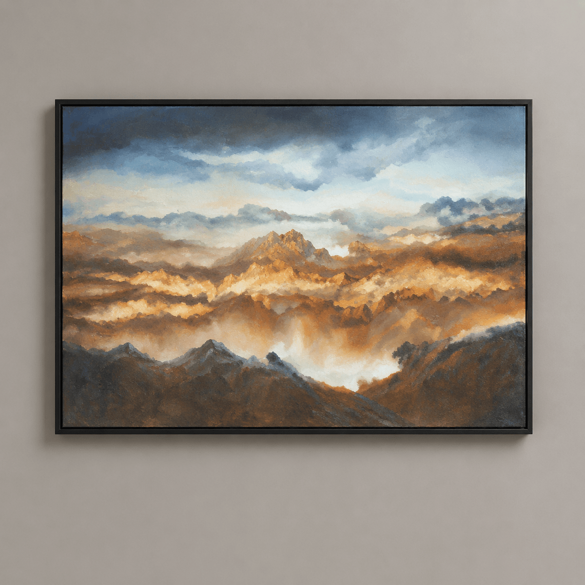 Valley Of Light Hand Painted Canvas Wall Art| Uttermost